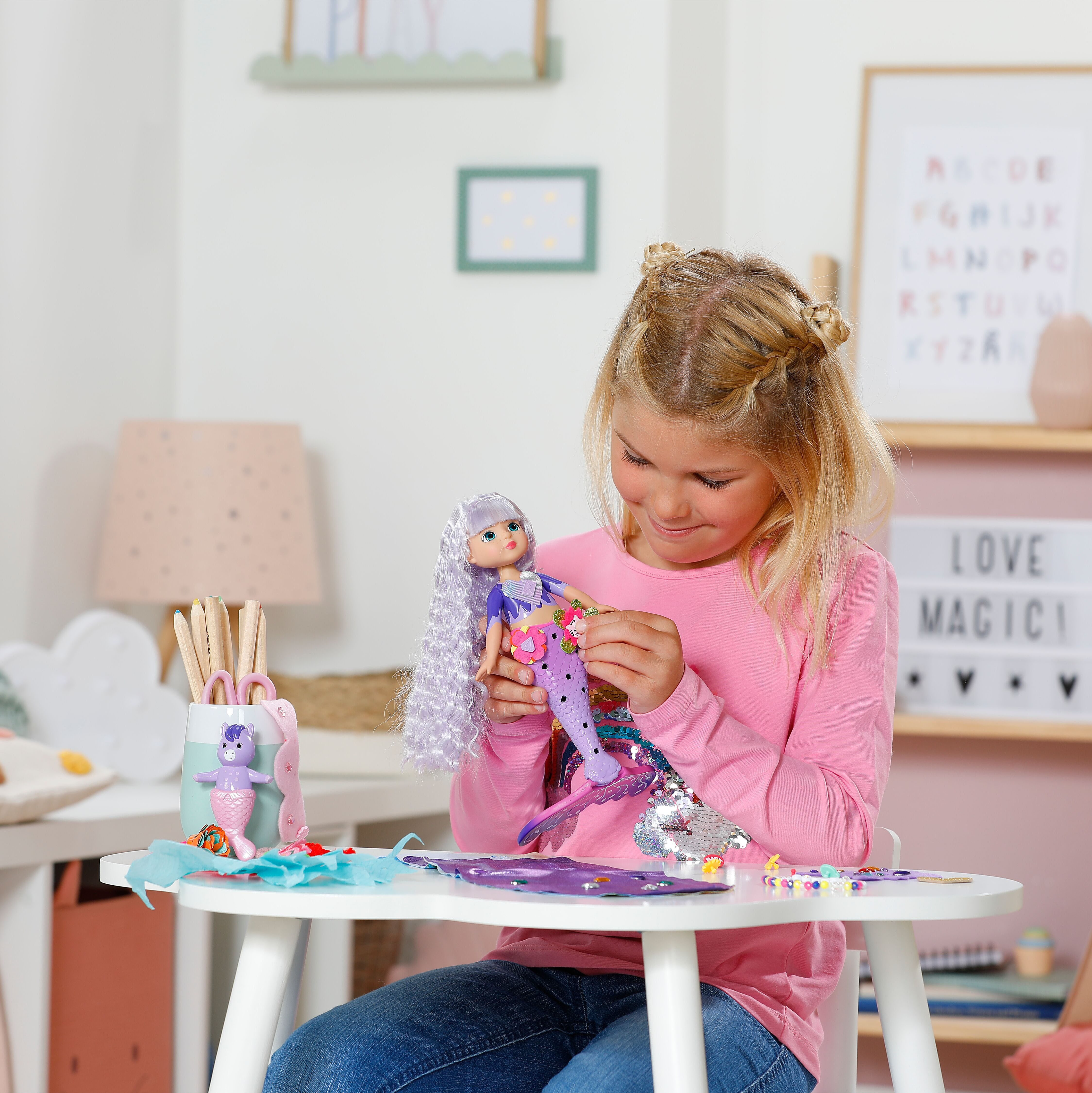 Baby Born Meerjungfrauenpuppe Glam Up Aura günstig online kaufen