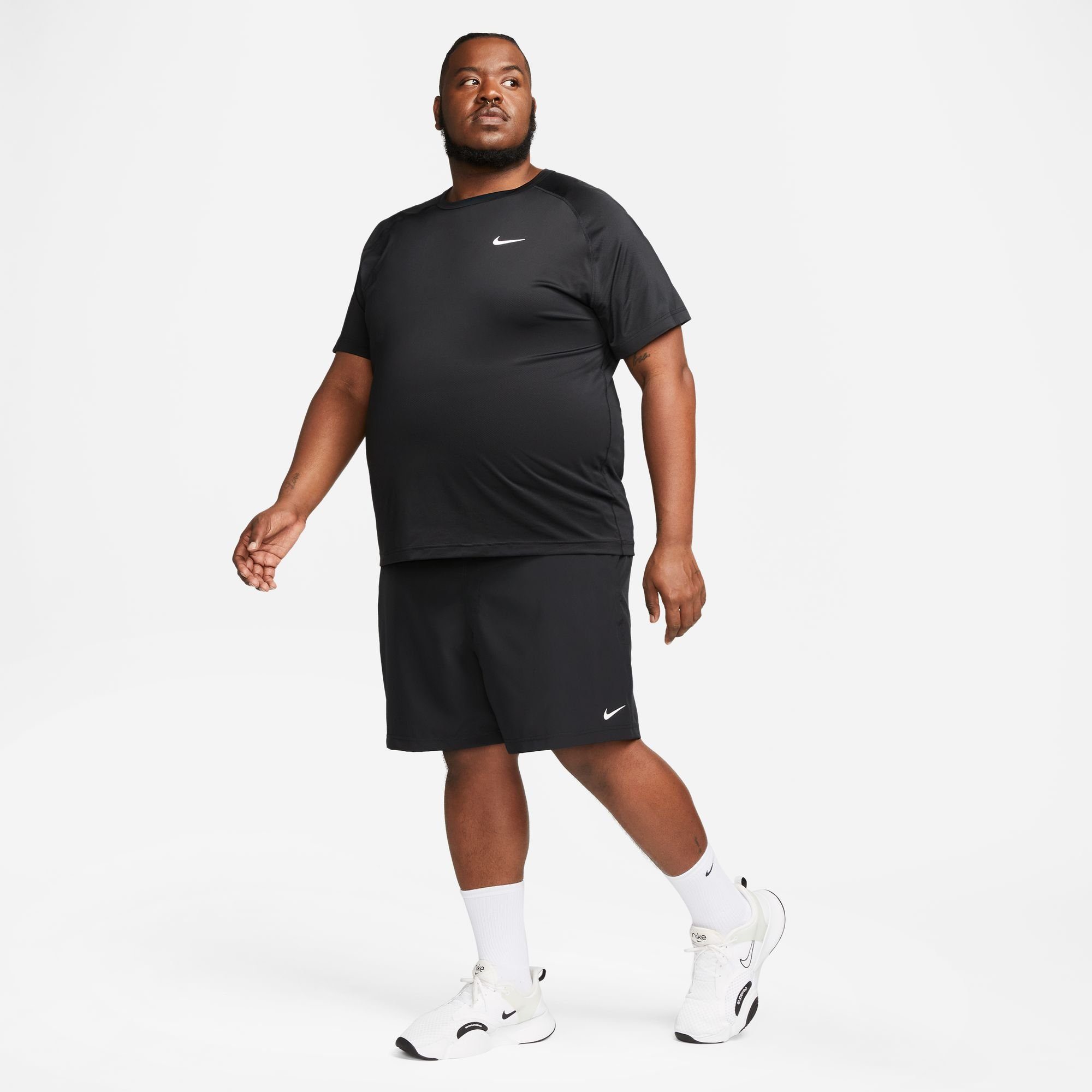 SHORTS MEN'S DRI-FIT UNLINED schwarz FORM Nike VERSATILE Trainingsshorts