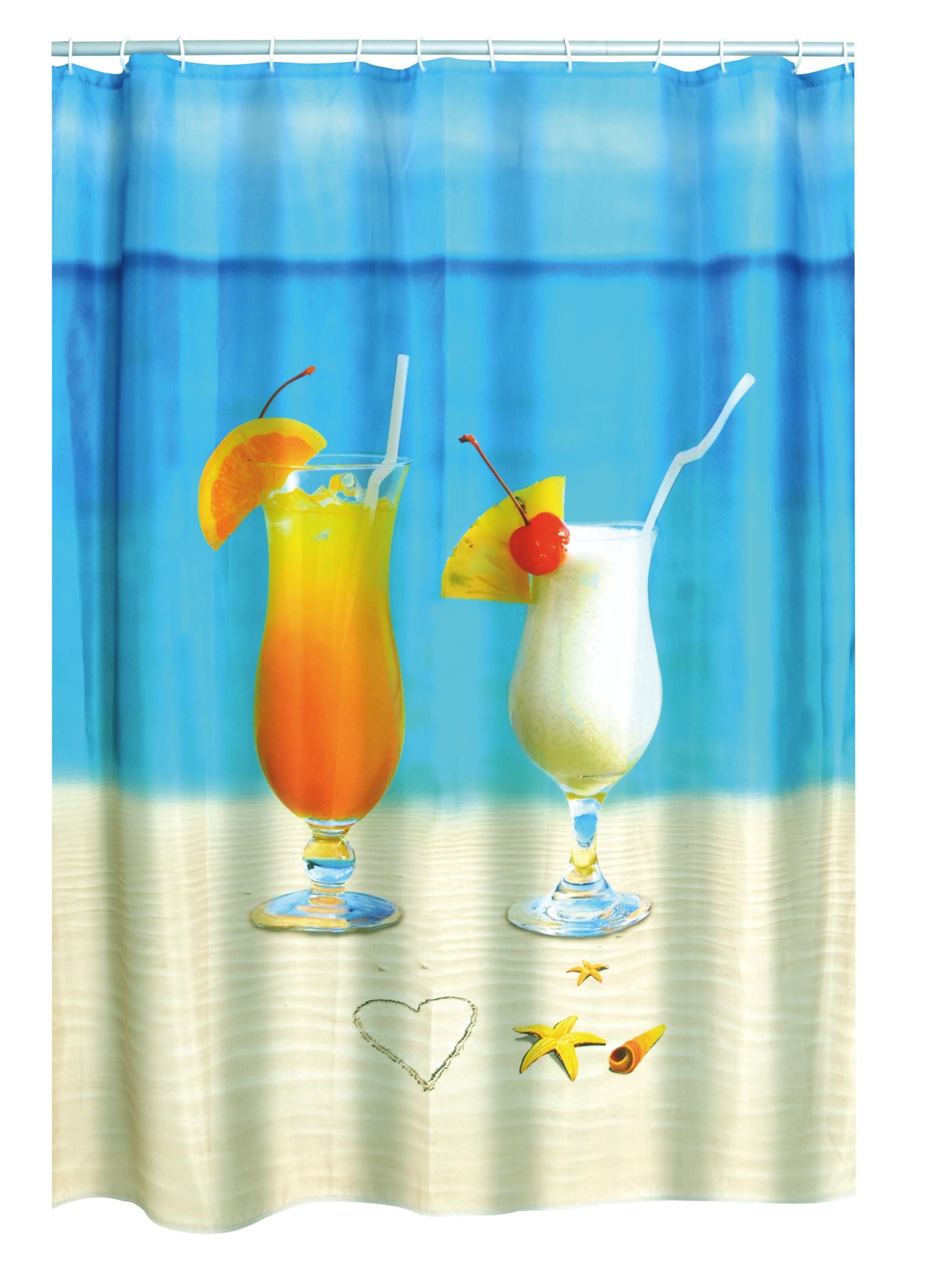 Ridder Duschvorhang Sex on the Beach multicolor Breite 180 cm