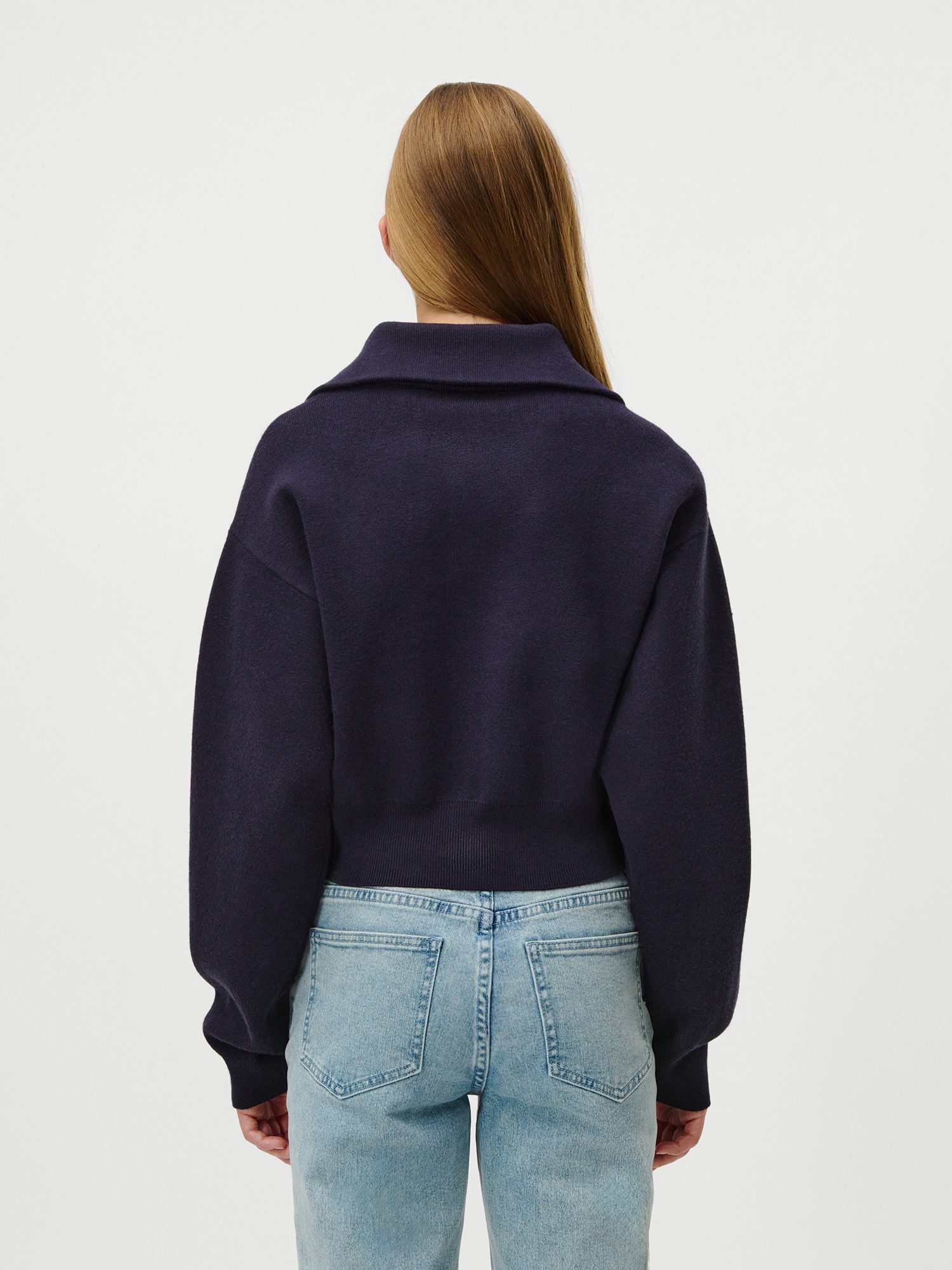 LeGer Strickjacke Jaden, LeGer by Lena Gercke kurze Form, 2-Wege-Reißverschluss