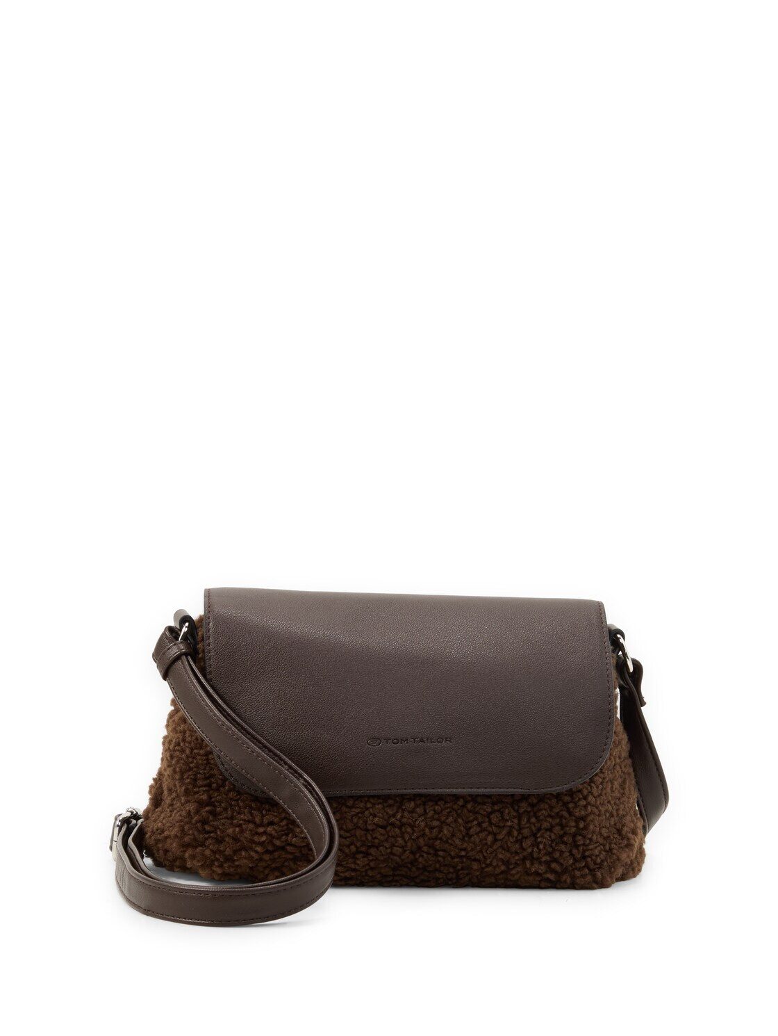 TOM TAILOR Umhängetasche Bags, TTZELINA S Umhängetasche mit Teddyfell