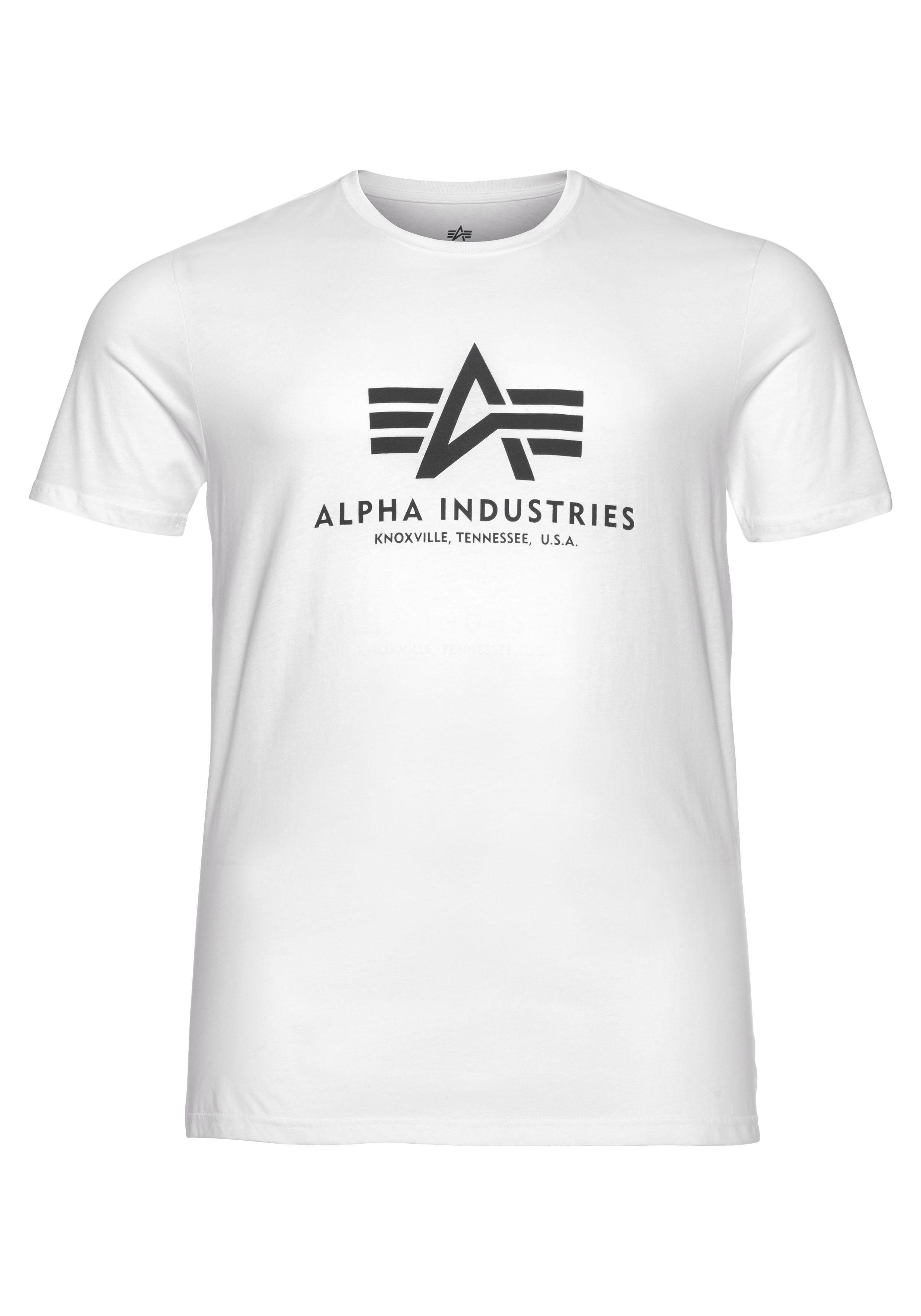 Alpha T-Shirt Industries white T-Shirt Basic