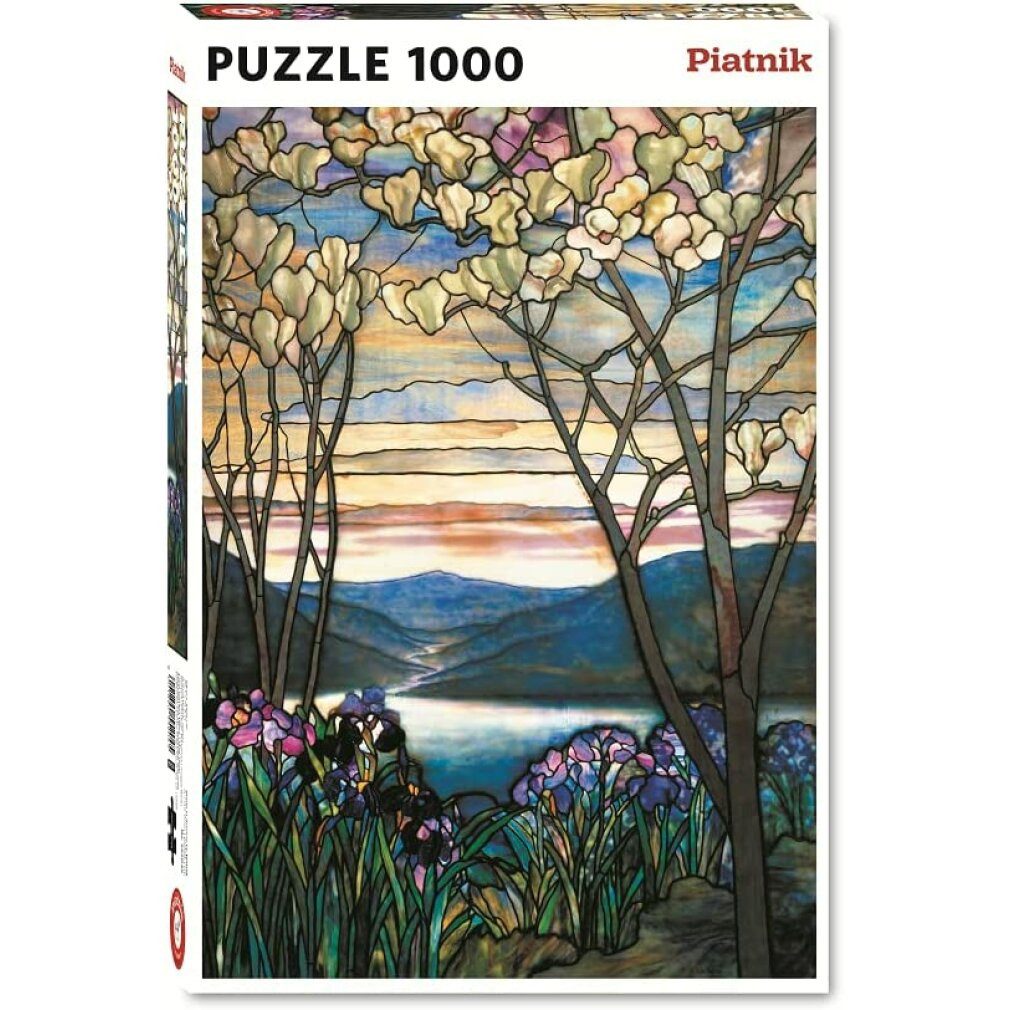 Piatnik Spiel Puzzle Magnolien und Schwertlilien 1000 Teile