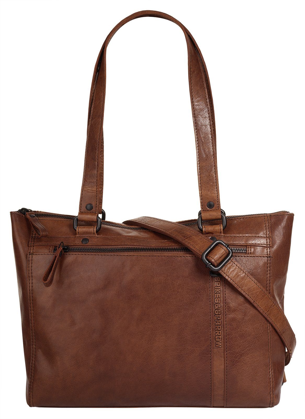 Spikes & Sparrow Shopper, echt Leder