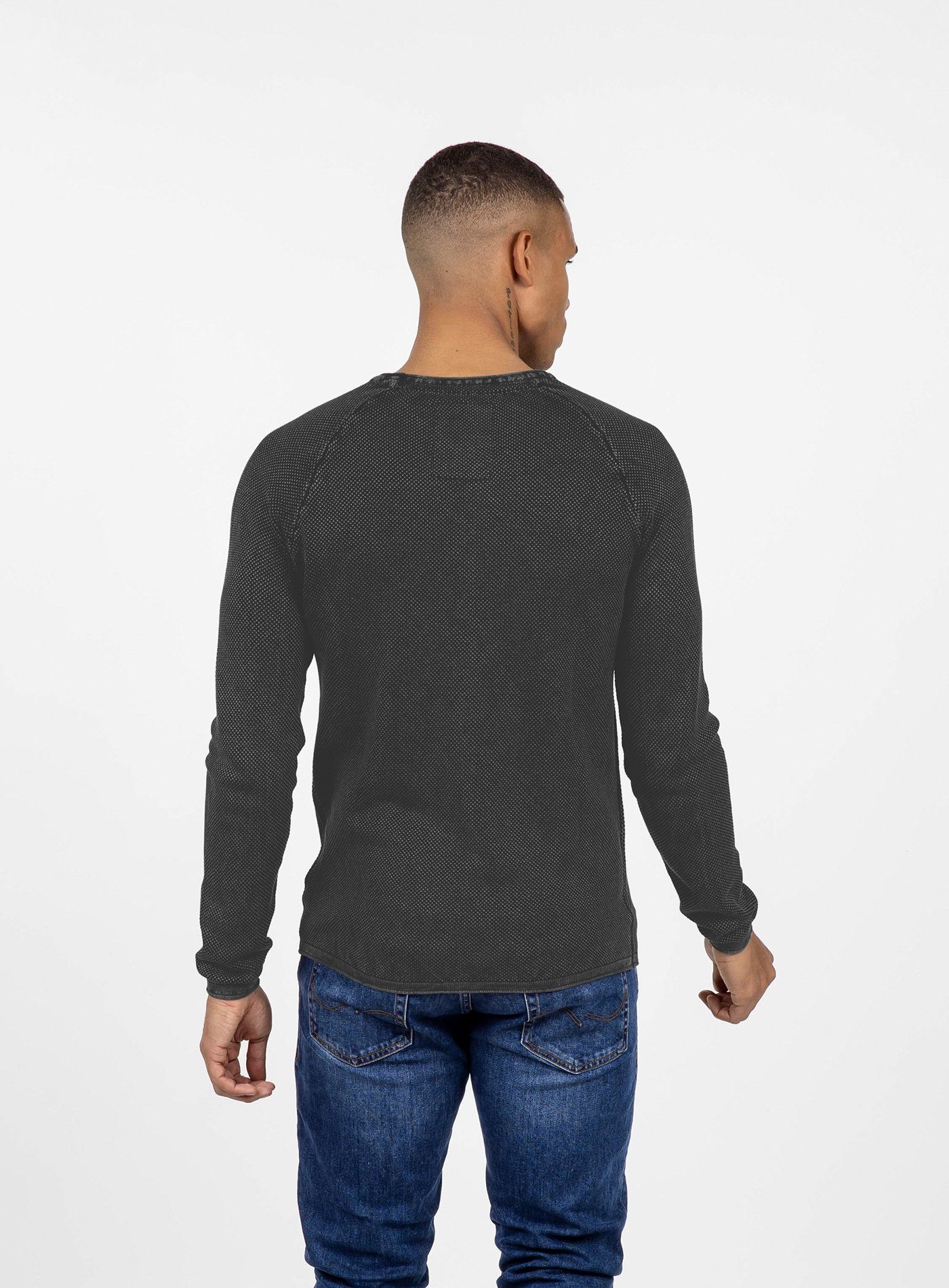 Key Largo Rundhalspullover MST THOMAS round neck (1-tlg)