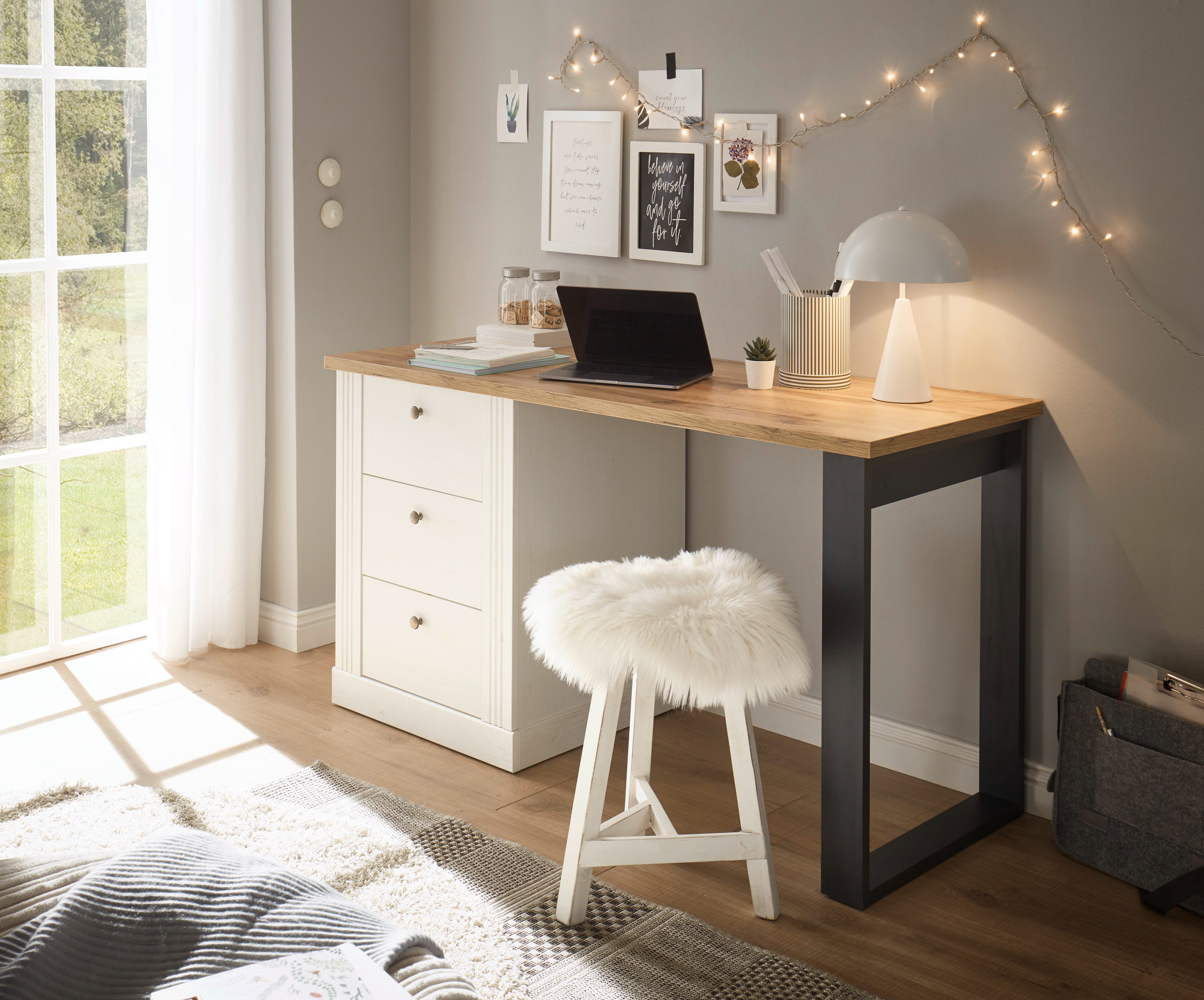 OTTO home Schreibtisch WESTMINSTER, im romantischen Landhausstil, Breite 13 günstig online kaufen