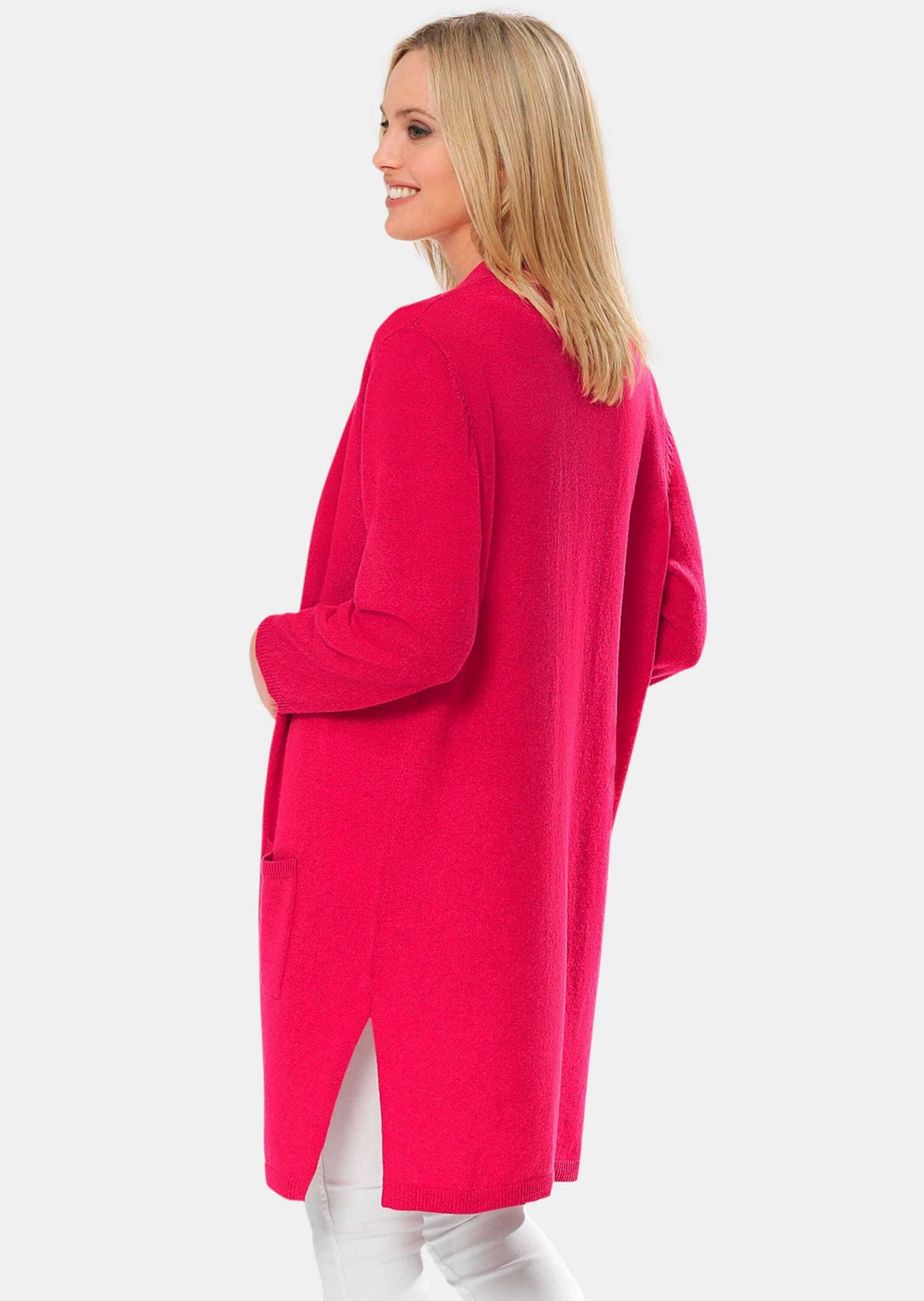 GOLDNER Strickjacke Kurzgröße: Modische Kaschmir-Longstrickjacke günstig online kaufen