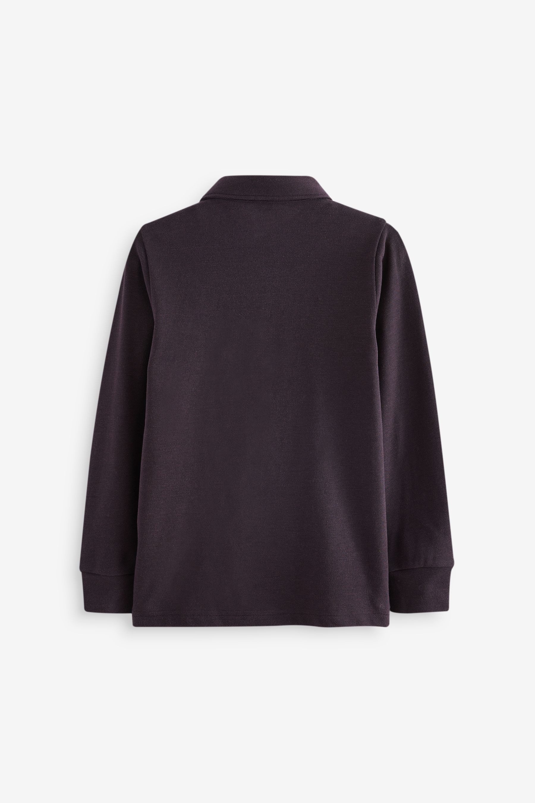 Next Langarm-Poloshirt Langärmeliges Poloshirt aus 100 % günstig online kaufen