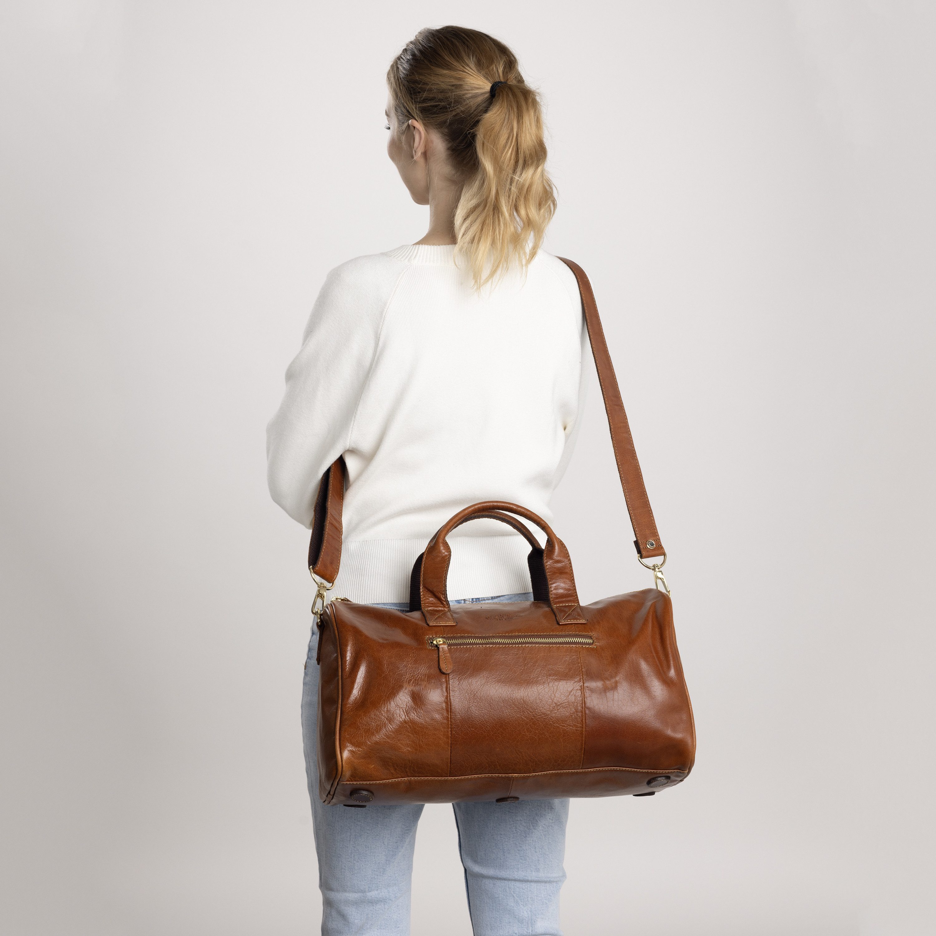 Gusti Leder Reisetasche Gusti Leder Reisetasche Hall (1-tlg)