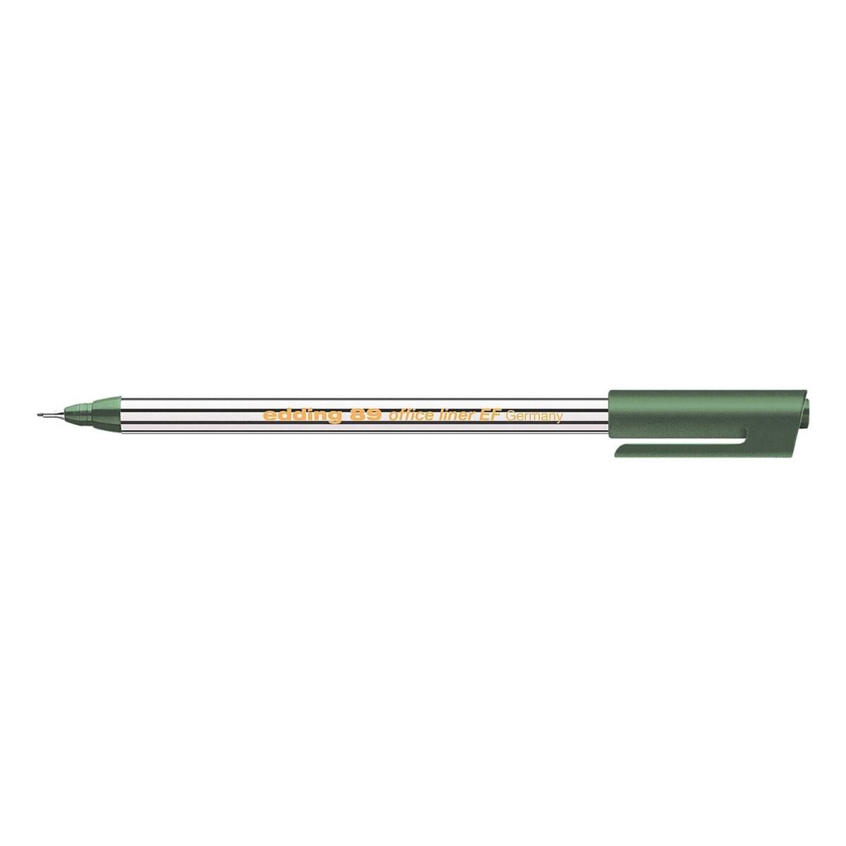 edding Fineliner 89-EF, (1-tlg), mit umsteckbarer Kappe