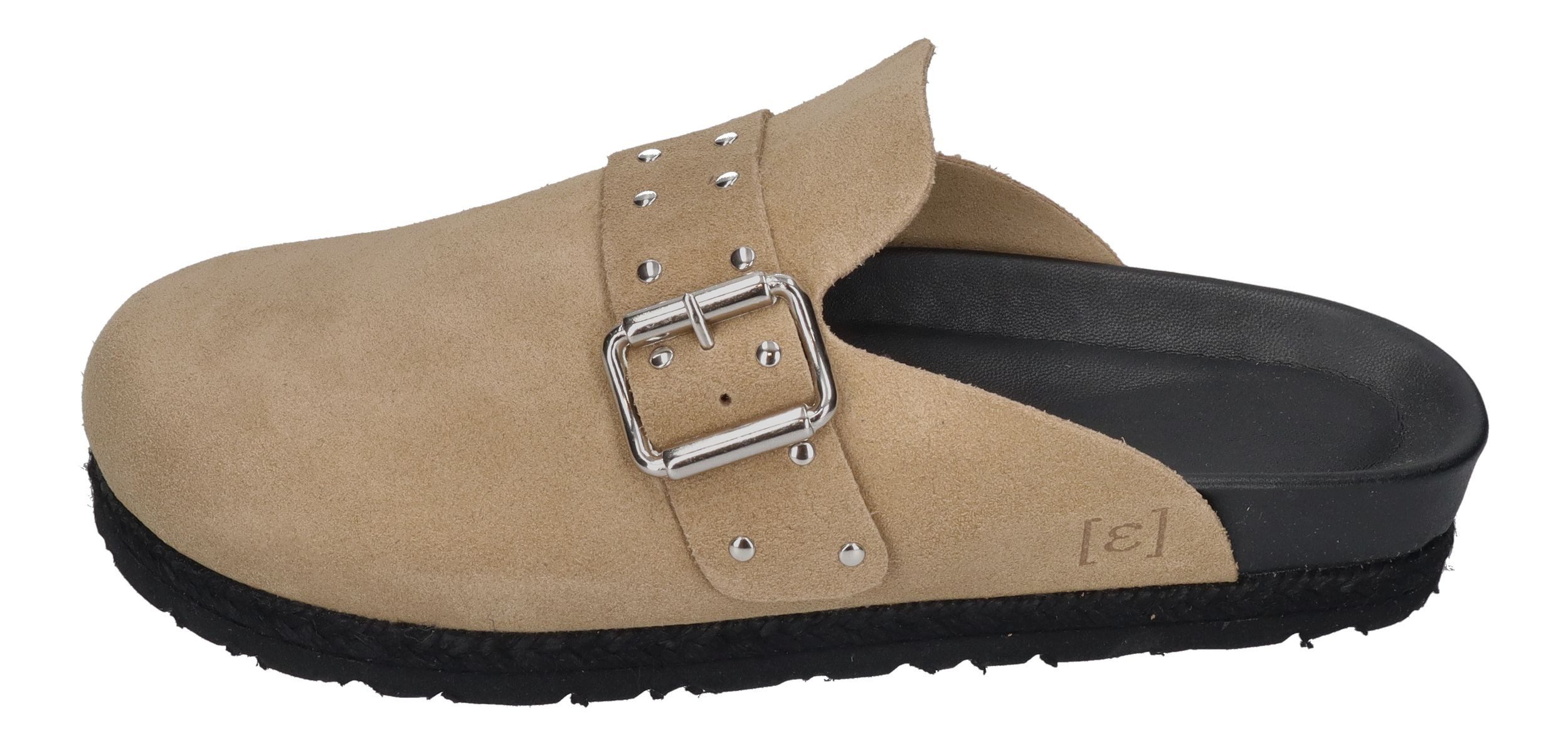 espadrij l´originale CLOQ RIVET Pantolette Beige günstig online kaufen