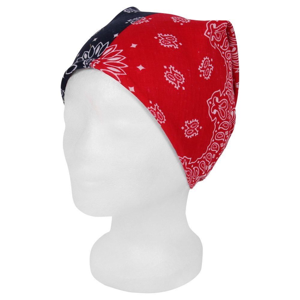 Goodman Design Bandana Halstuch Multifunktionstuch Kopftuch Paisley, 100 % Baumwolle