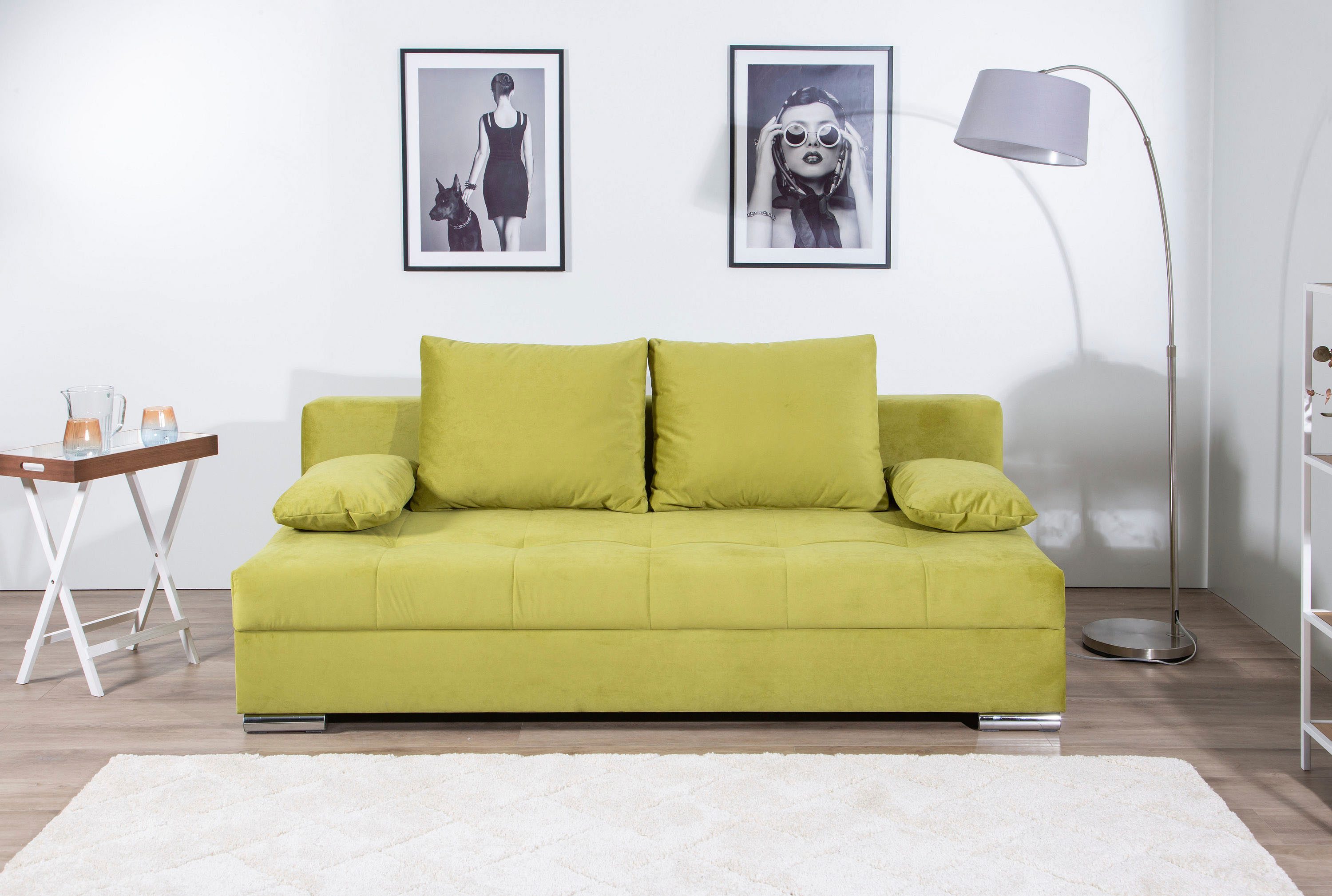COLLECTION AB Schlafsofa Tania mit Bettfunktion günstig online kaufen