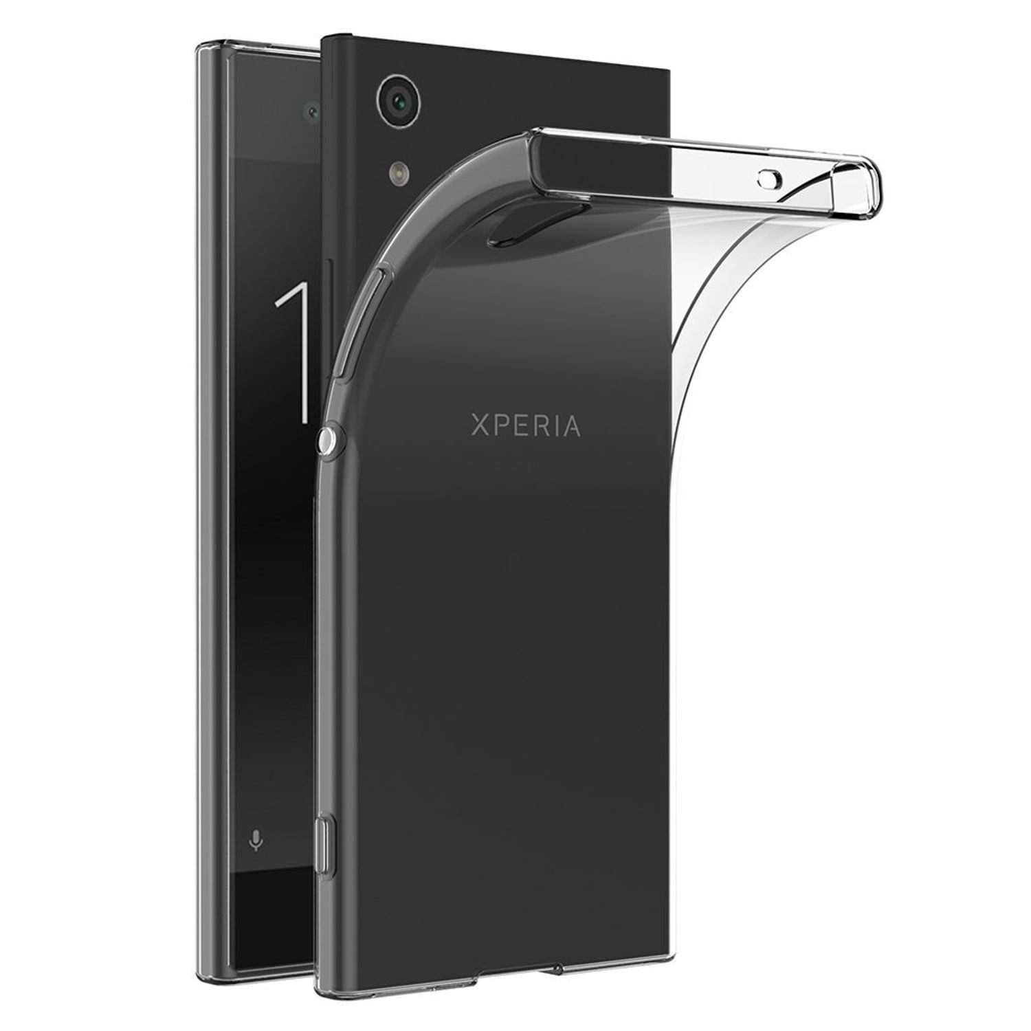 König Design Handyhülle Sony Xperia XA1 Ultra, Sony Xperia XA1 Ultra Handyhülle Ultra Dünn Bumper Backcover Transparent