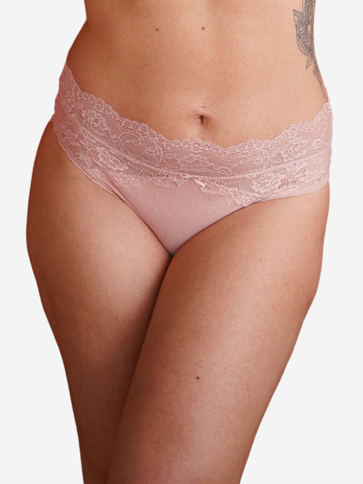 Diamond High-Waist-Panty altrosé SugarShape