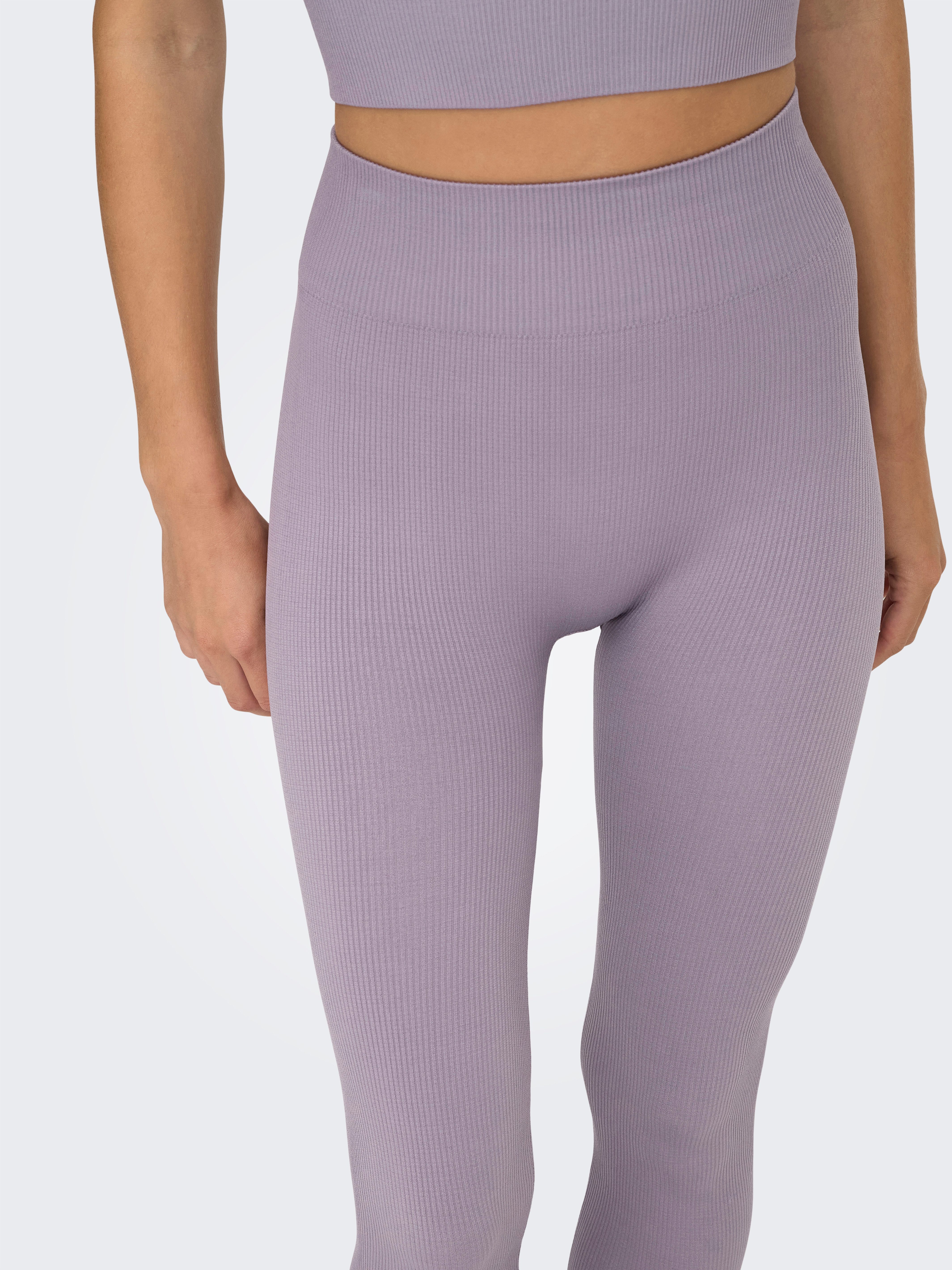 ONLY Play Trainingstights ONPJAIA LIFE HW LOUNGE in gerippter Struktur günstig online kaufen