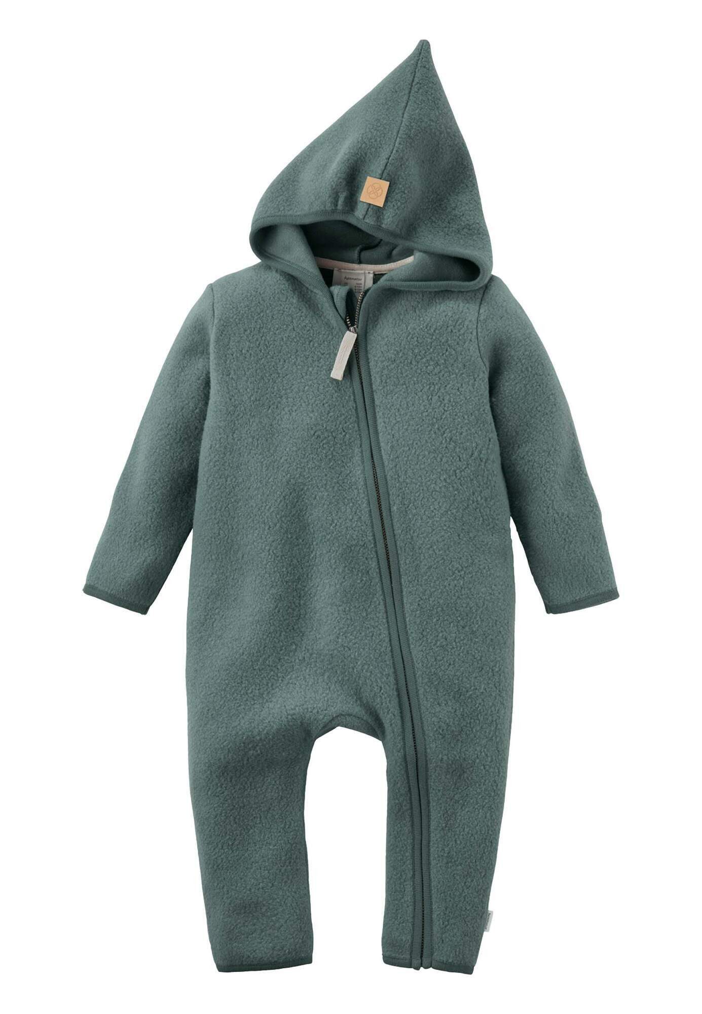 Hessnatur Fleeceoverall aus reiner Bio-Baumwolle (1-tlg) günstig online kaufen