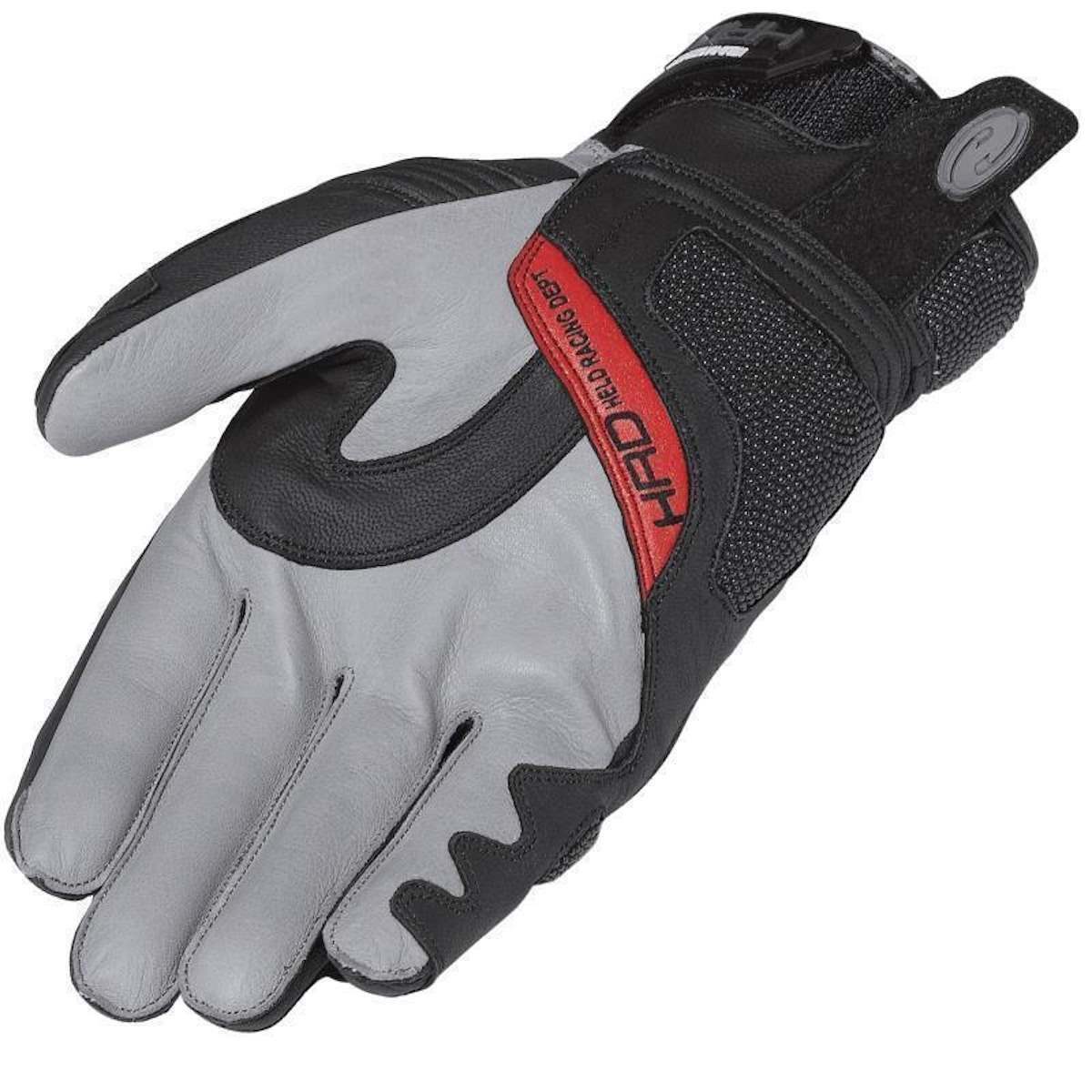 Held Biker Fashion Motorradhandschuhe Held Short Race Handschuh schwarz atmungsaktiv