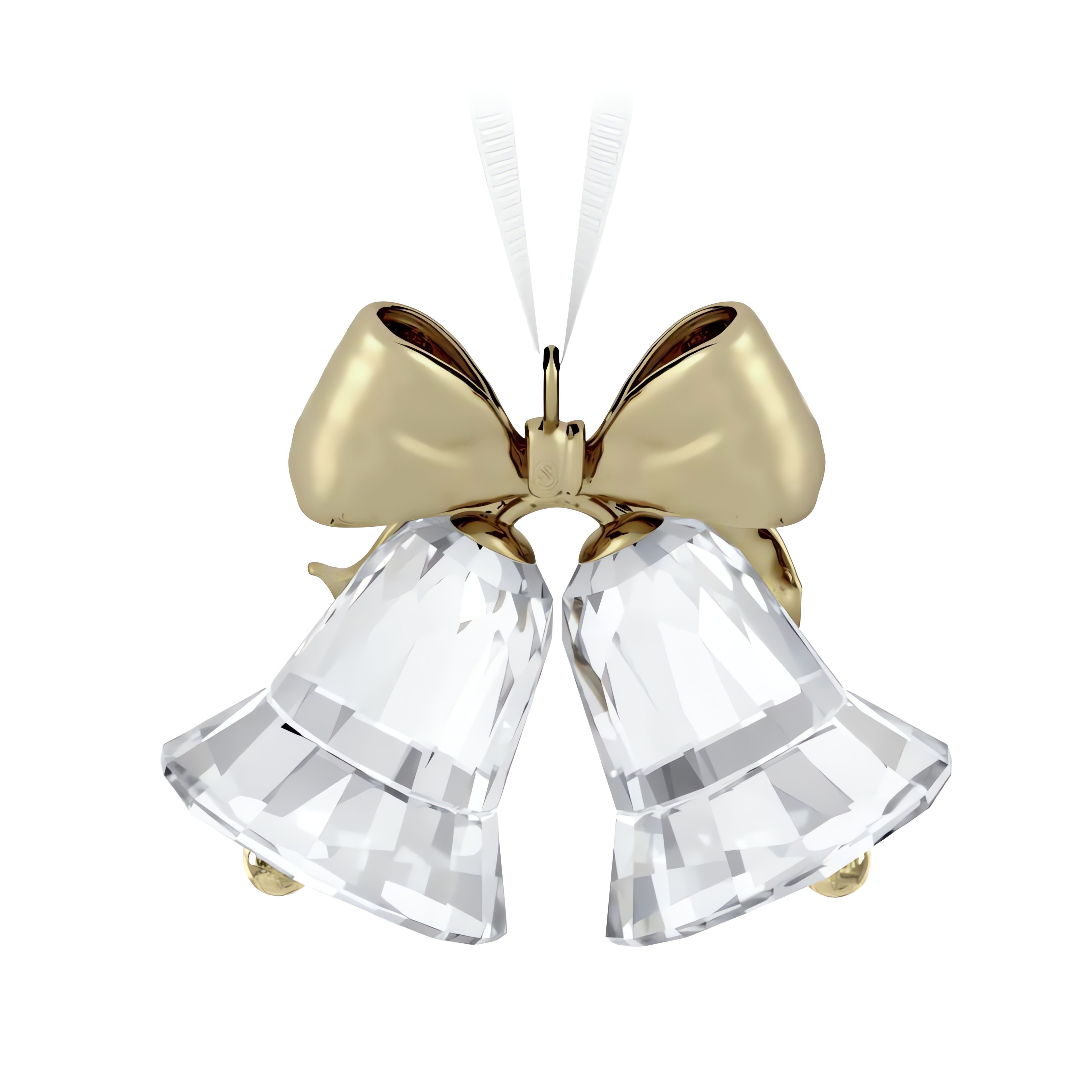 Swarovski Dekohänger Kristall Sammelfigur Holiday Magic Glocken Ornament (1 St), Swarovski® Kristall