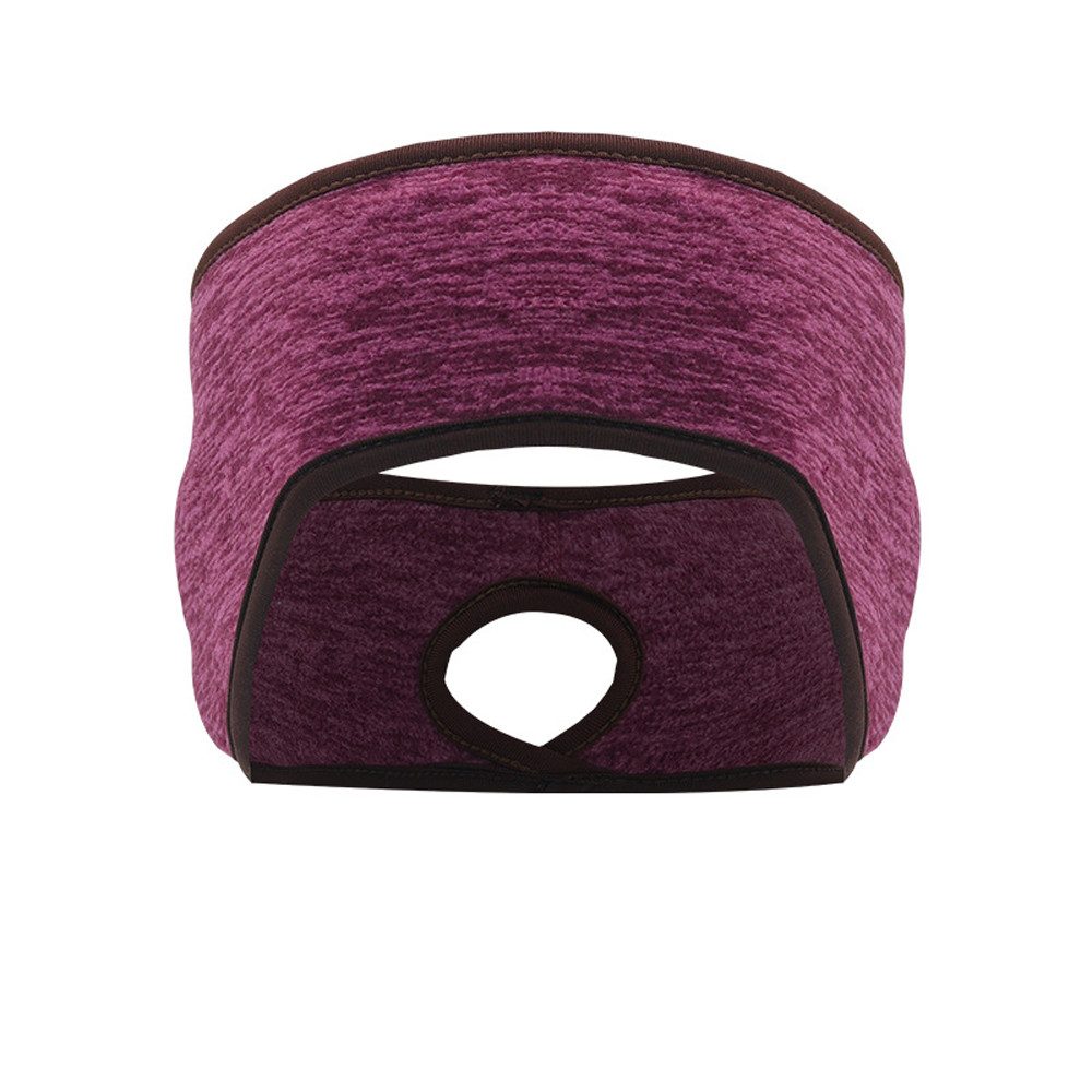 Coonoor Stirnband Fleece Stirnband mit Pferdeschwanzöffnung, günstig online kaufen