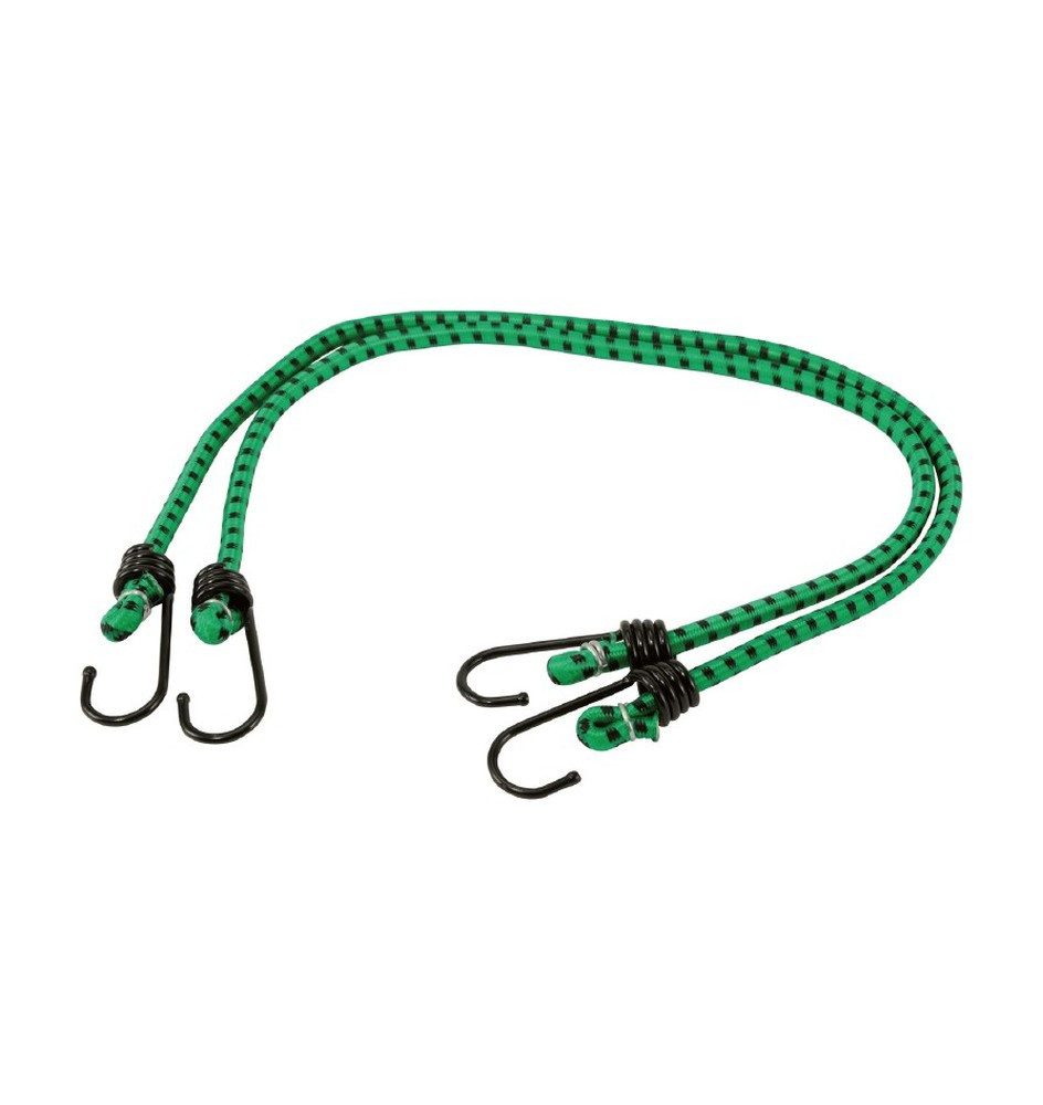 HM Müllner Werkzeuge Gepäck-Halterung Gummilitzen 8 mm mit beschichteten Stahlhaken 2 Stück, (2-tlg)