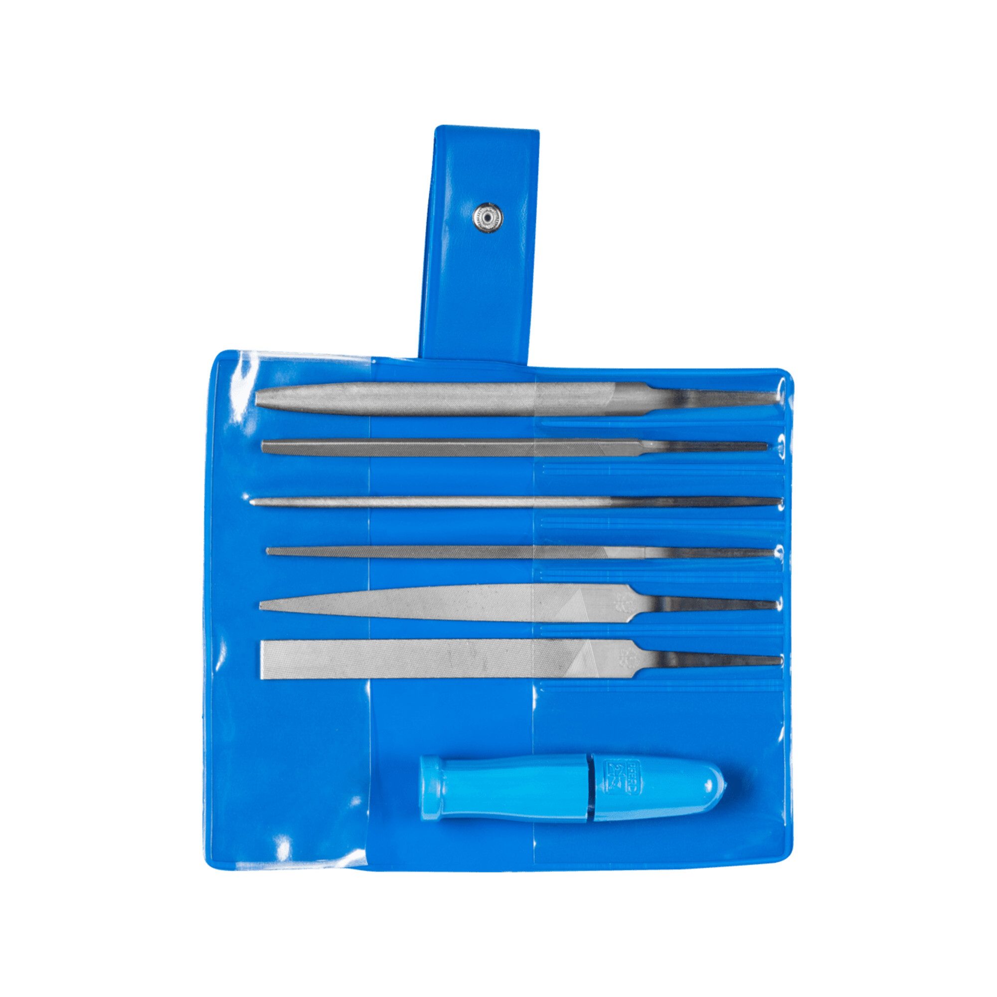 Pferd Werkstattfeile PFERD TOOLS Schlüsselfeilen-Set mit Schnellspannheft 7-tlg. 100mm Hieb