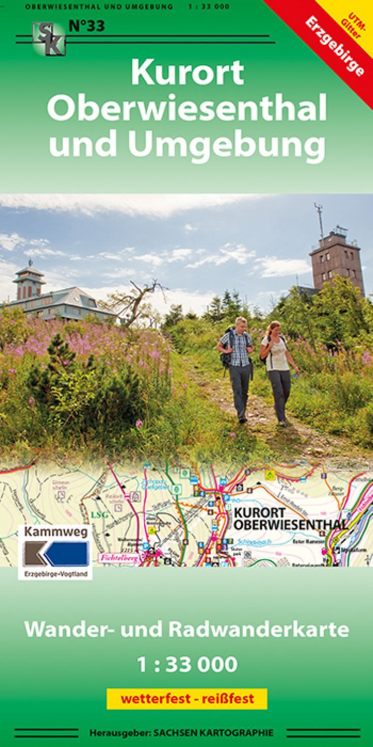 Oberwiesenthal und Umgebung 1 : 33 000 / diverse