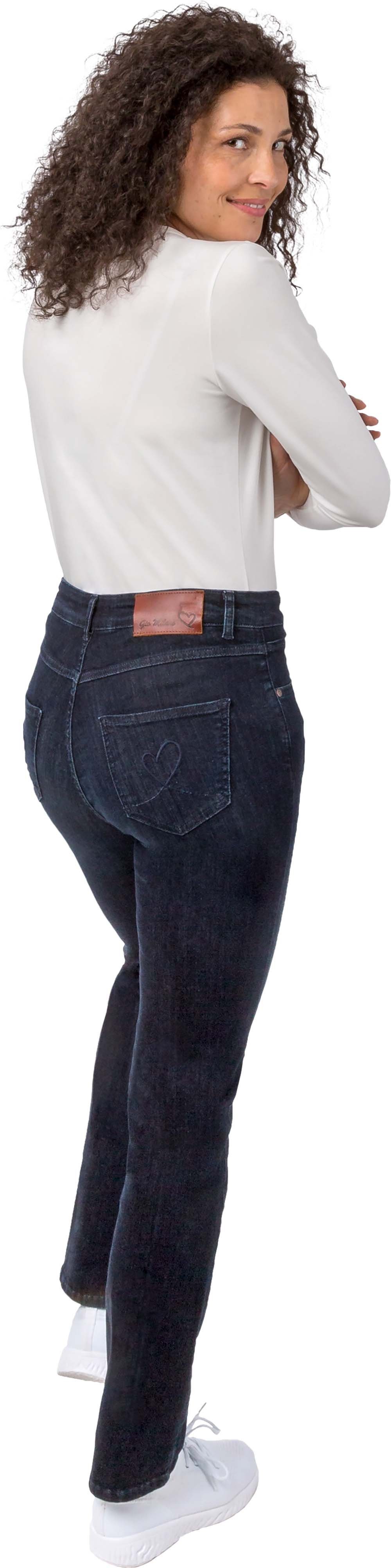 Gio Milano Stretch-Jeans Gio-Kim 5-Pockets Style günstig online kaufen