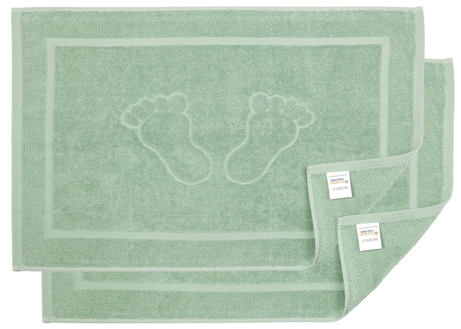 BANANALU Badetücher Badvorleger Badematte 700g/m2 50x70 günstig online kaufen