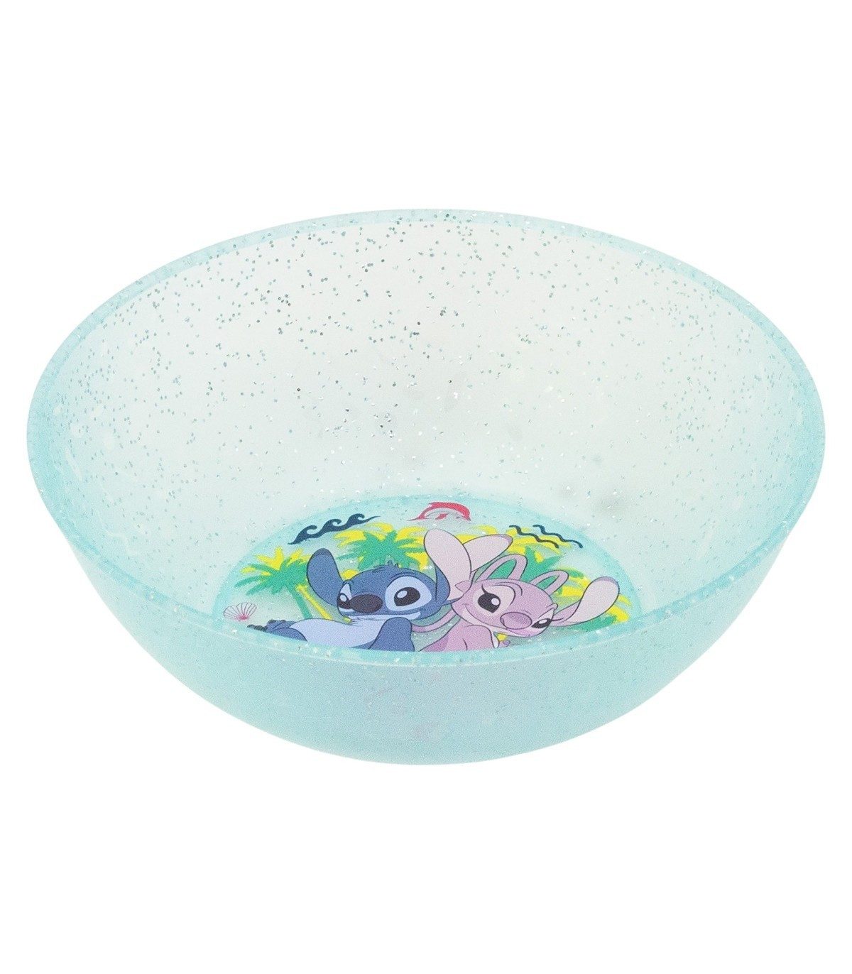 Lilo & Stitch Brotschale Set 4 teilig Polypropylen für Zuhause Kindergarten und Ausflug, (Spar-Set, 4-tlg)