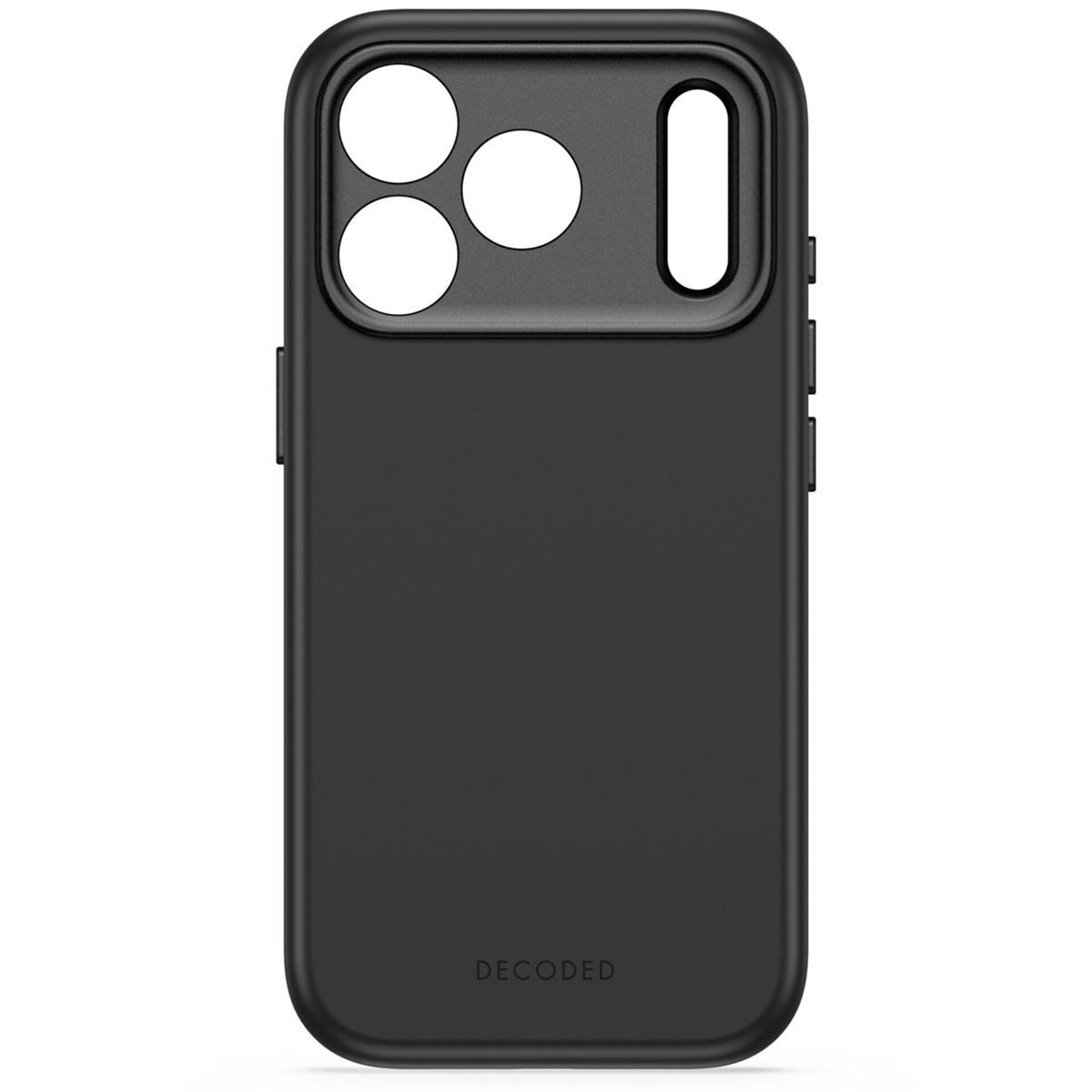 DECODED Smartphone-Hülle Silicone Backc. iPhone 18 Pro Carbon
