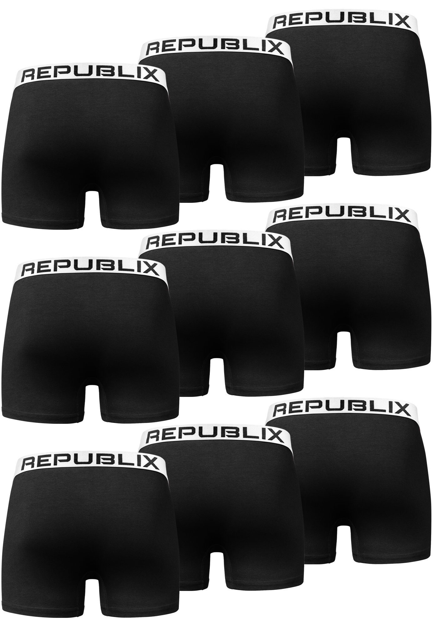 REPUBLIX Boxershorts JOSPEH (9er-Pack) Herren Baumwolle Männer Unterhose Un günstig online kaufen