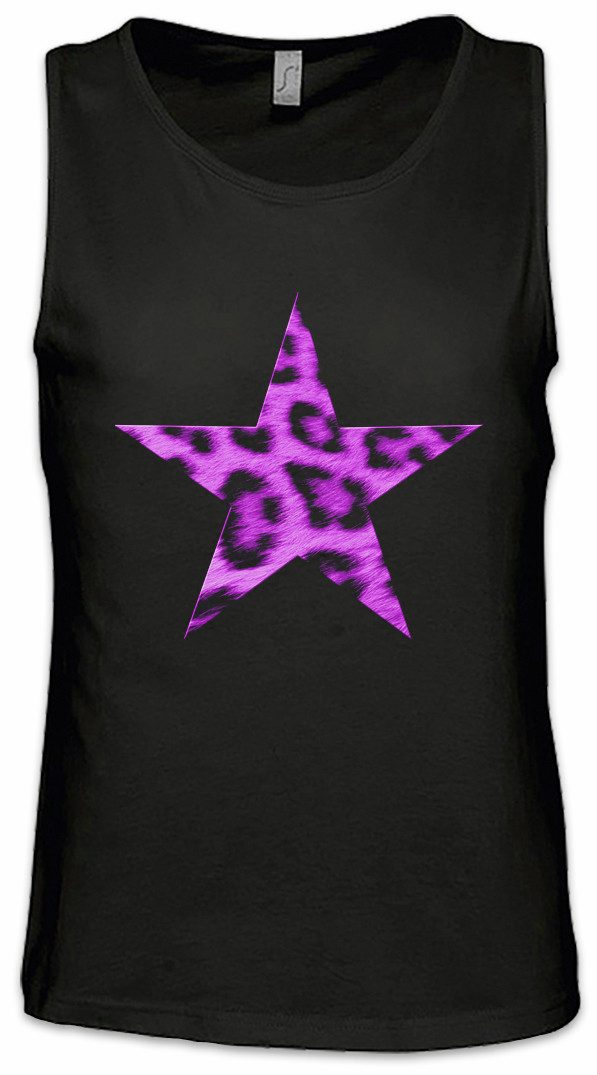 Tanktop Rockabella Star III Ärmelloses T-Shirt Tattoo Nautical Rockabilly Pink