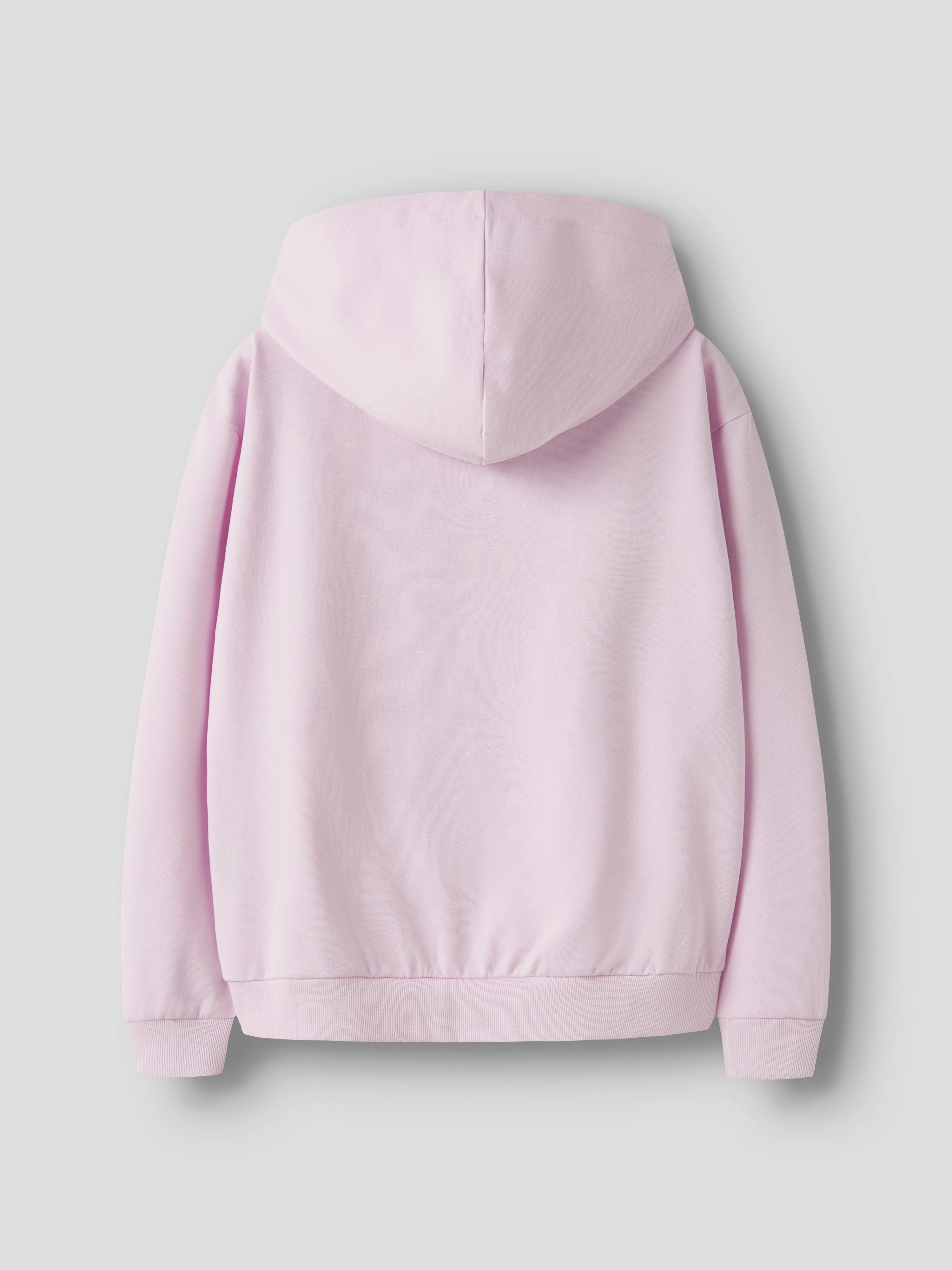 Name It Kapuzensweatshirt NKFJY HELLOK RLX SWE BOX WH BRU NOOS SKY Baumwollmischung – Bild 3 von 4
