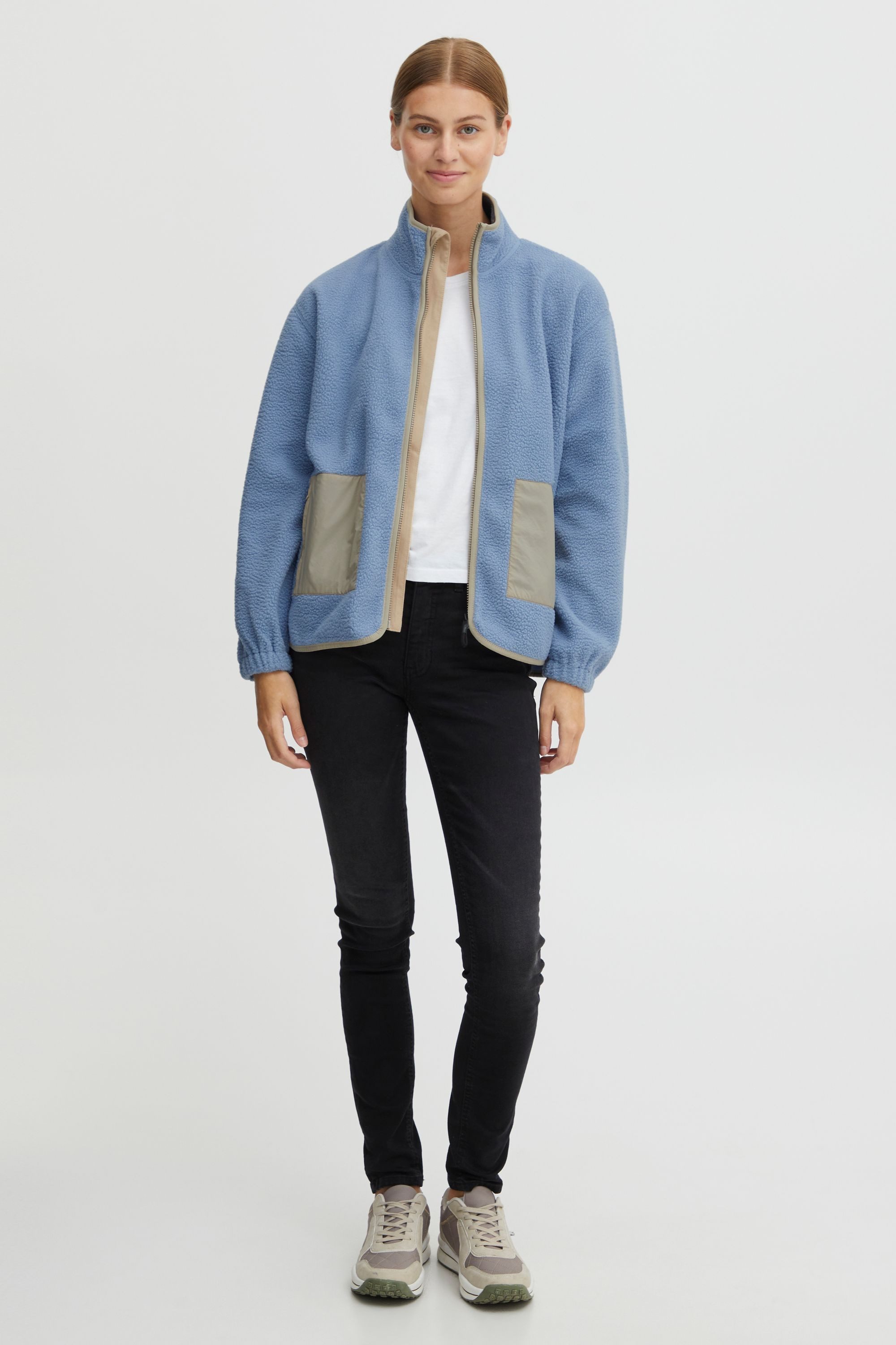 OXMO Fleecejacke OXPIPER 21800102-ME günstig online kaufen