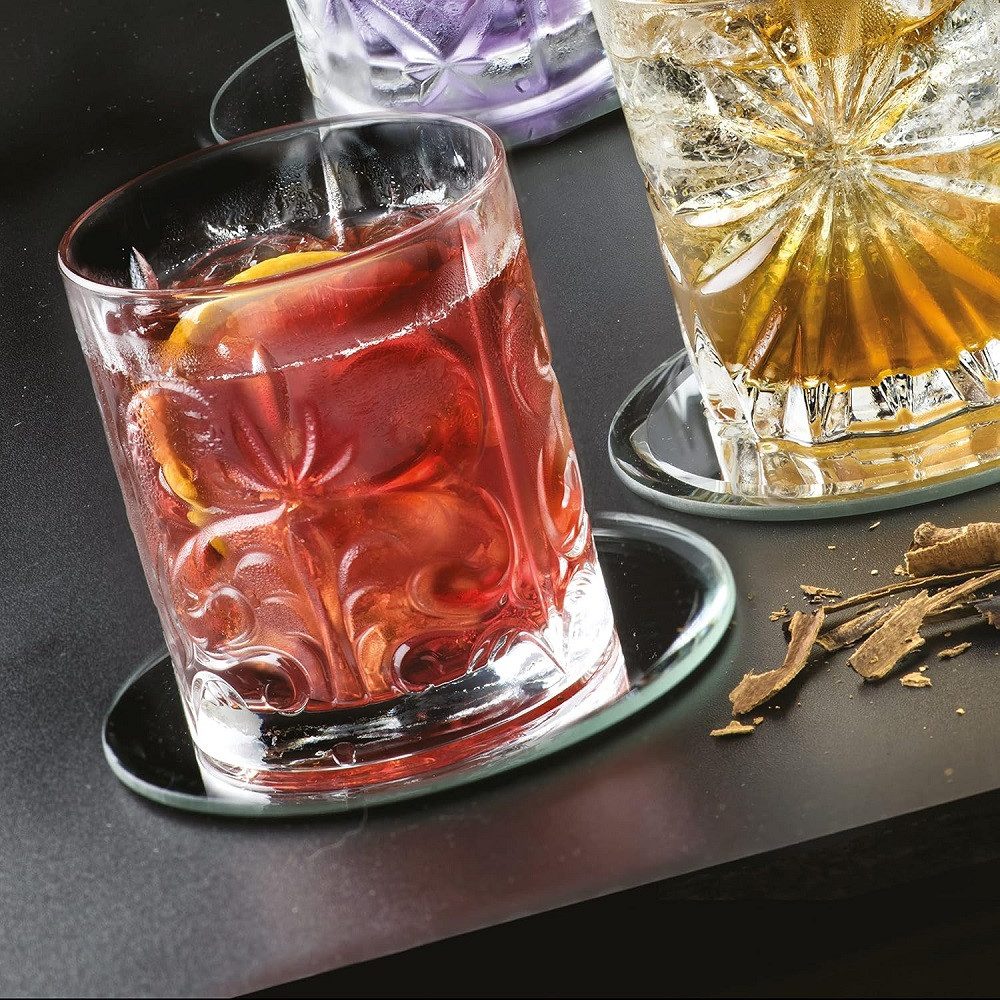 RCR Schnapsglas RCR Tattoo Whiskyglas 330 ml 6er Set, Kristallglas