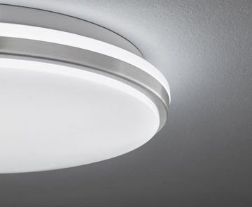 EGLO LED Deckenleuchte Marunella, Leuchtmittel inklusive, Wandlampe Ø 34 cm in Stufen dimmbar, Deckenlampe, Wohnzimmerlampe