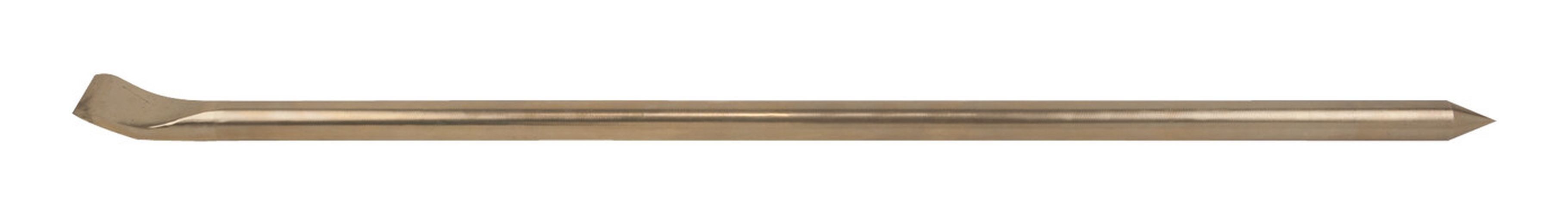 Brechstange 1250mm - Gebogene Schneide Und Spitze Aus C45 Stahl