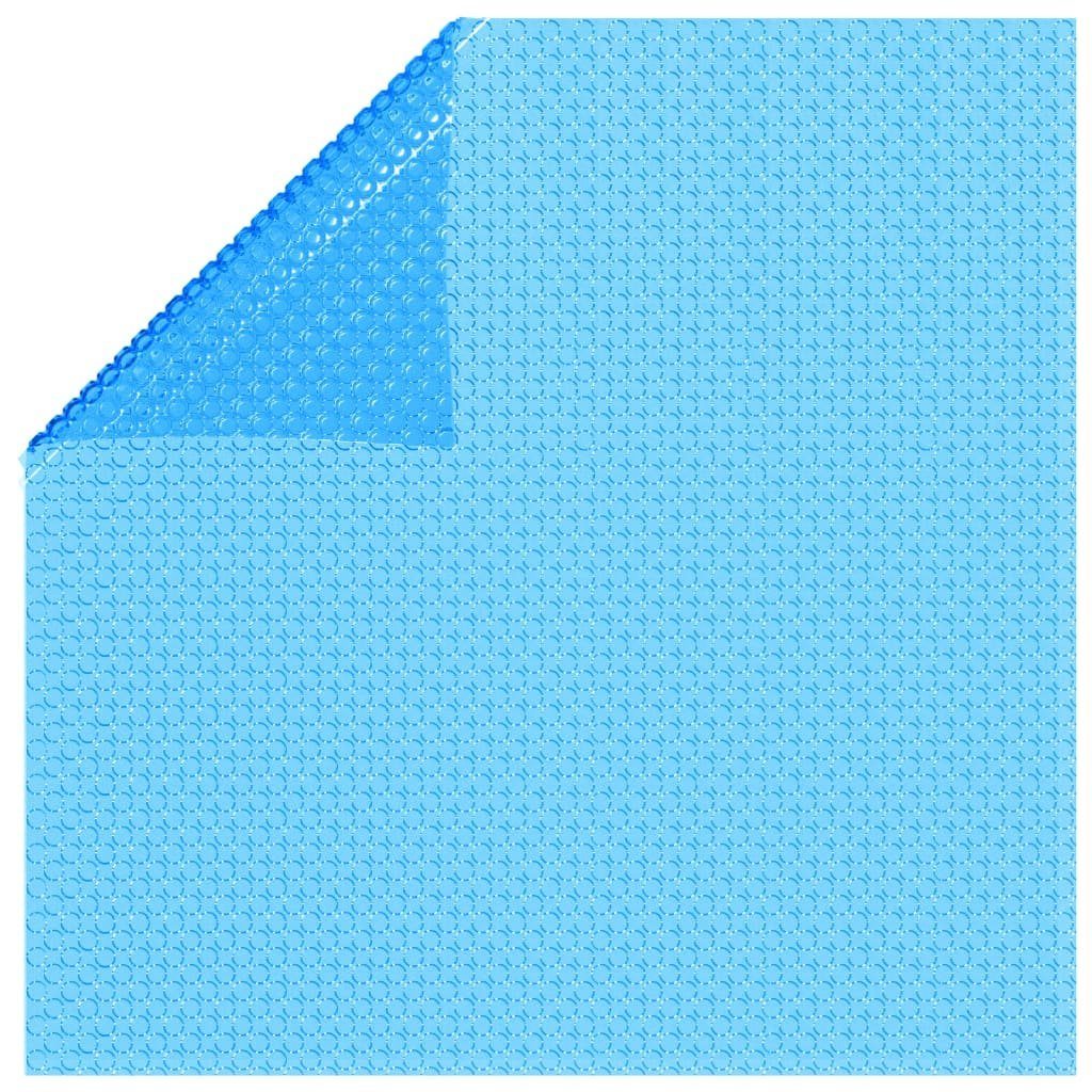 vidaXL Pool-Abdeckplane 549 x 274 cm Rechteckige Pool-Abdeckung Poolplane Abdeckplane PE Blau