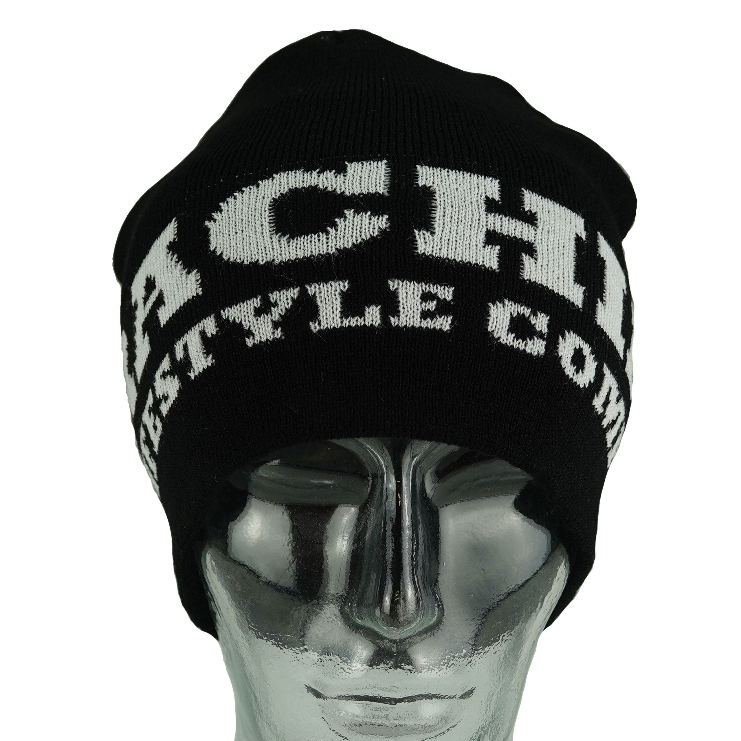 Beanie Brachial Beanie "Frozen" schwarz/weiß