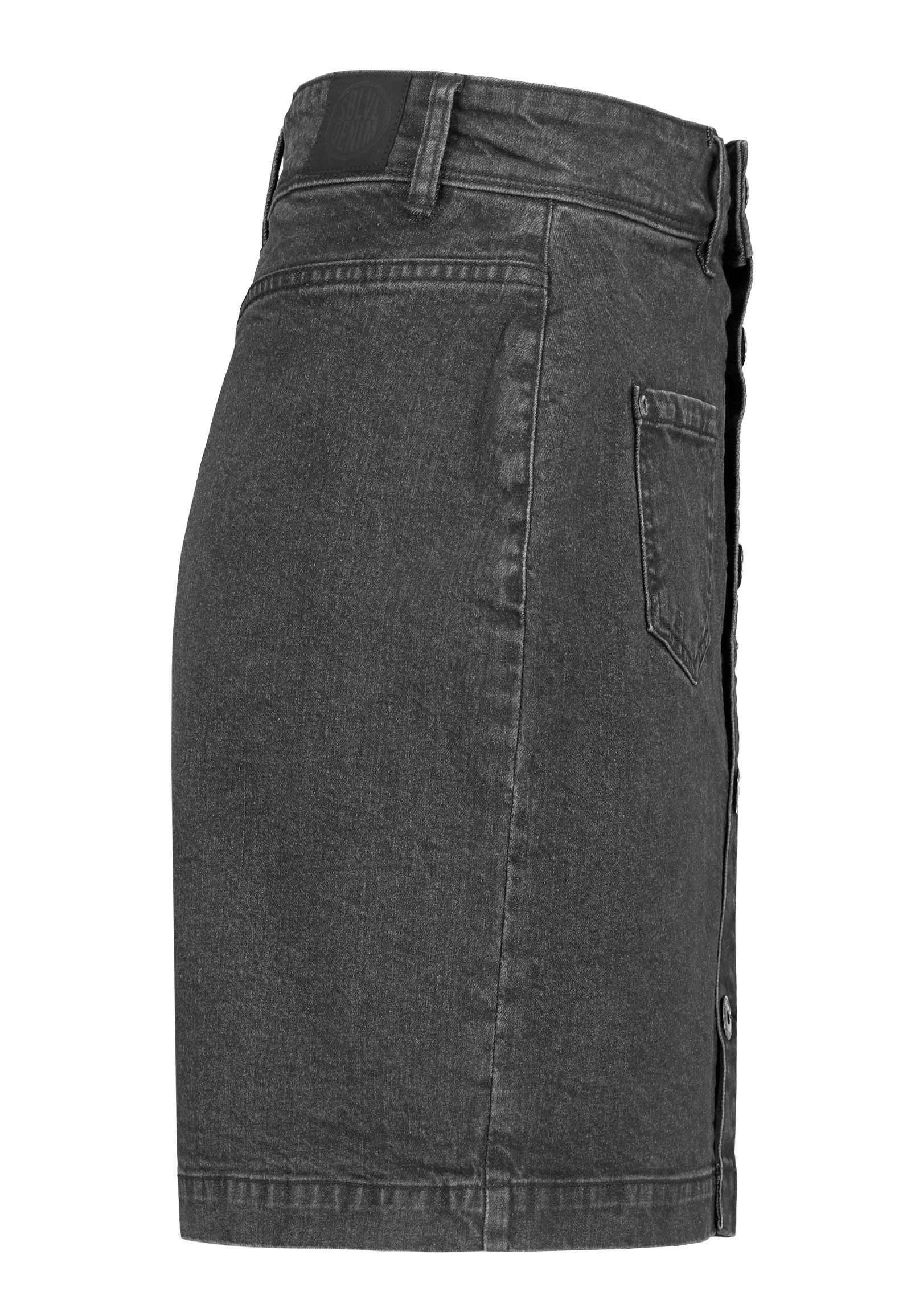 SUBLEVEL Jeansrock Damen Maxi Midi Mini Rock langer Schnitt Denim Stretch – Bild 3 von 5