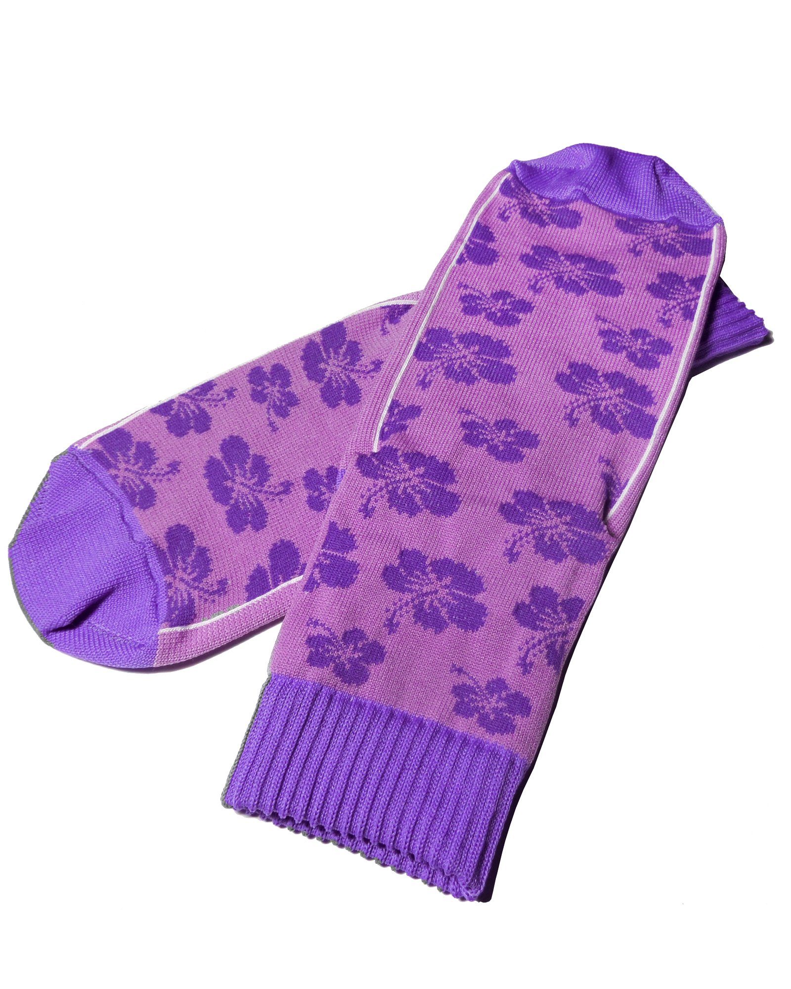 WERI SPEZIALS Strumpfhersteller GmbH ABS-Socken ABS-Strandsocken >>Hawaii Blumen<< mit Polyester