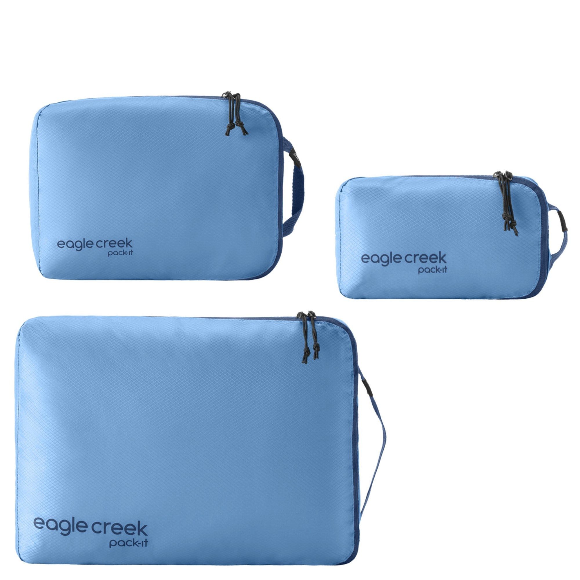 Eagle Creek Kofferorganizer Pack-It Isolate Cube Set XS/S/M 3tlg. - Packsack (black)