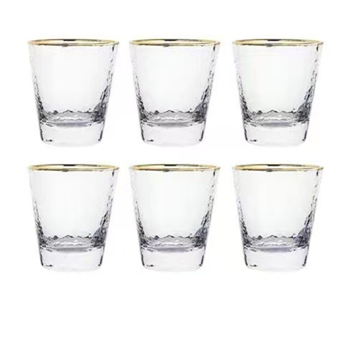 Trinkgläser Trinkglas, 6x Set Gläser Gläser 300ml Tasse Set CTGtree