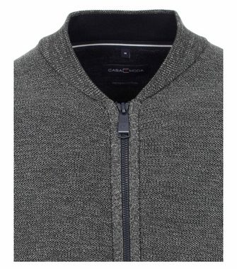 CASAMODA Strickjacke 413706000 Hoher Baumwollanteil Stehkragen Angenehmer Tragekomfort