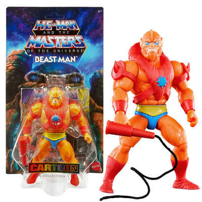 Mattel® Actionfigur Origins Cartoon Collection, (ca. 14 cm groß und mit weiterem Zubehör in einer Blisterverpackung), Cartoon Beast Man