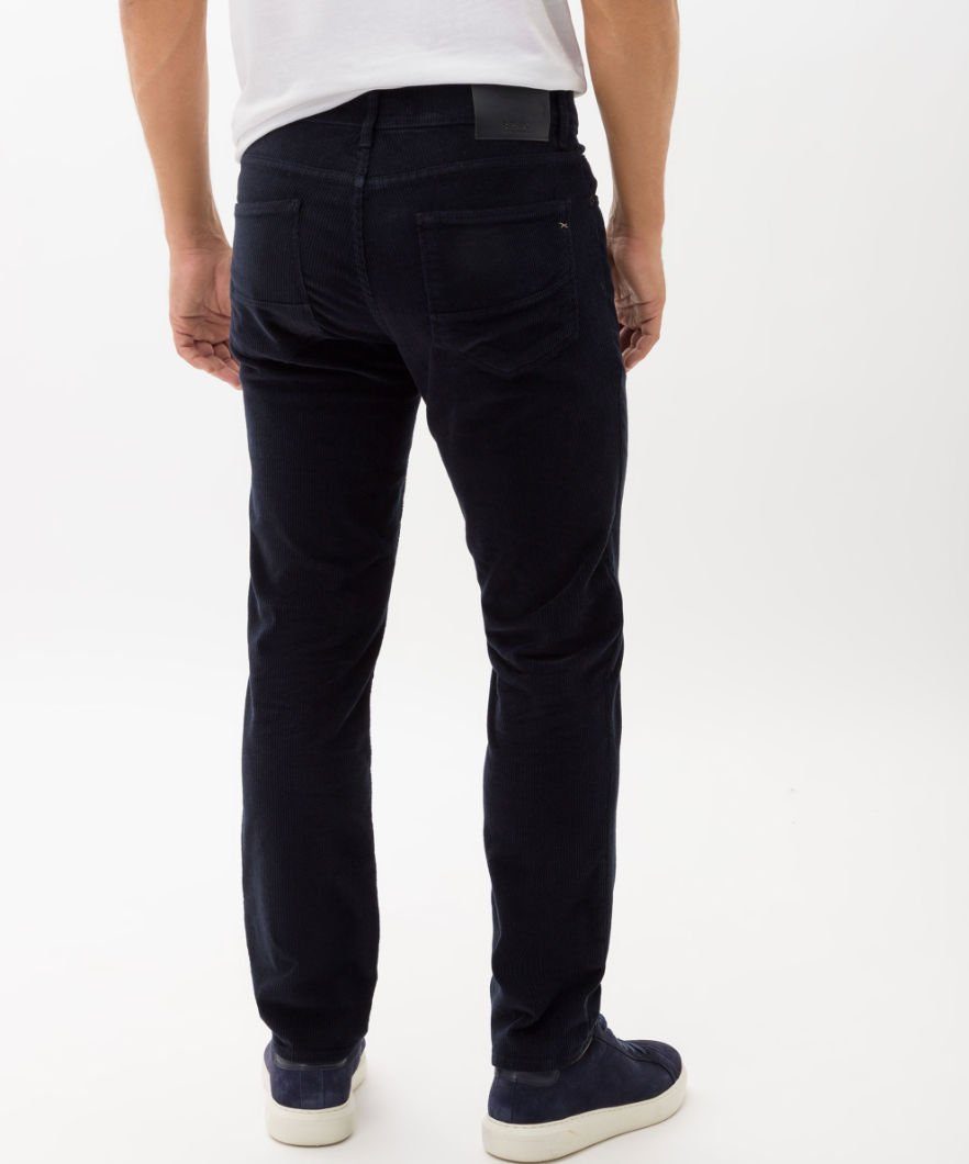 CADIZ Style dunkelblau 5-Pocket-Hose Brax