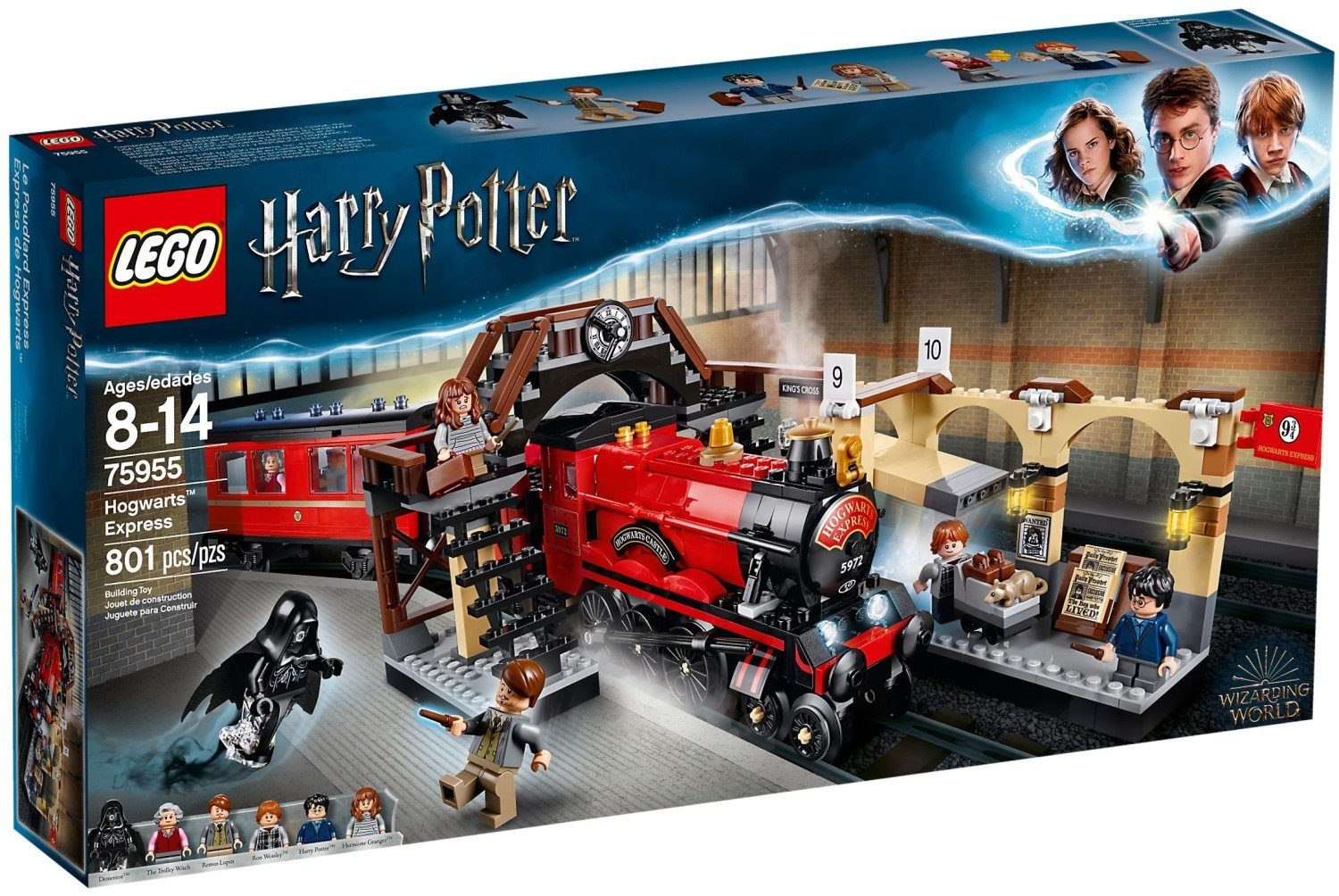 LEGO® 75955 Harry Potter Hogwarts Express Zug Bauset Spielbausteine, (801 S günstig online kaufen