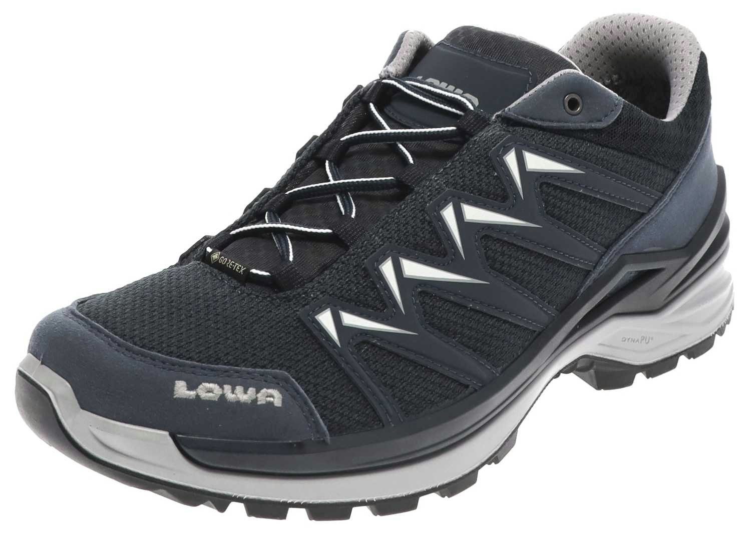 Lowa Lowa Herren Wanderschuhe Innox Pro GTX Lo wasserdichter Nordic Walking Schuhe Blau Outdoorschuh