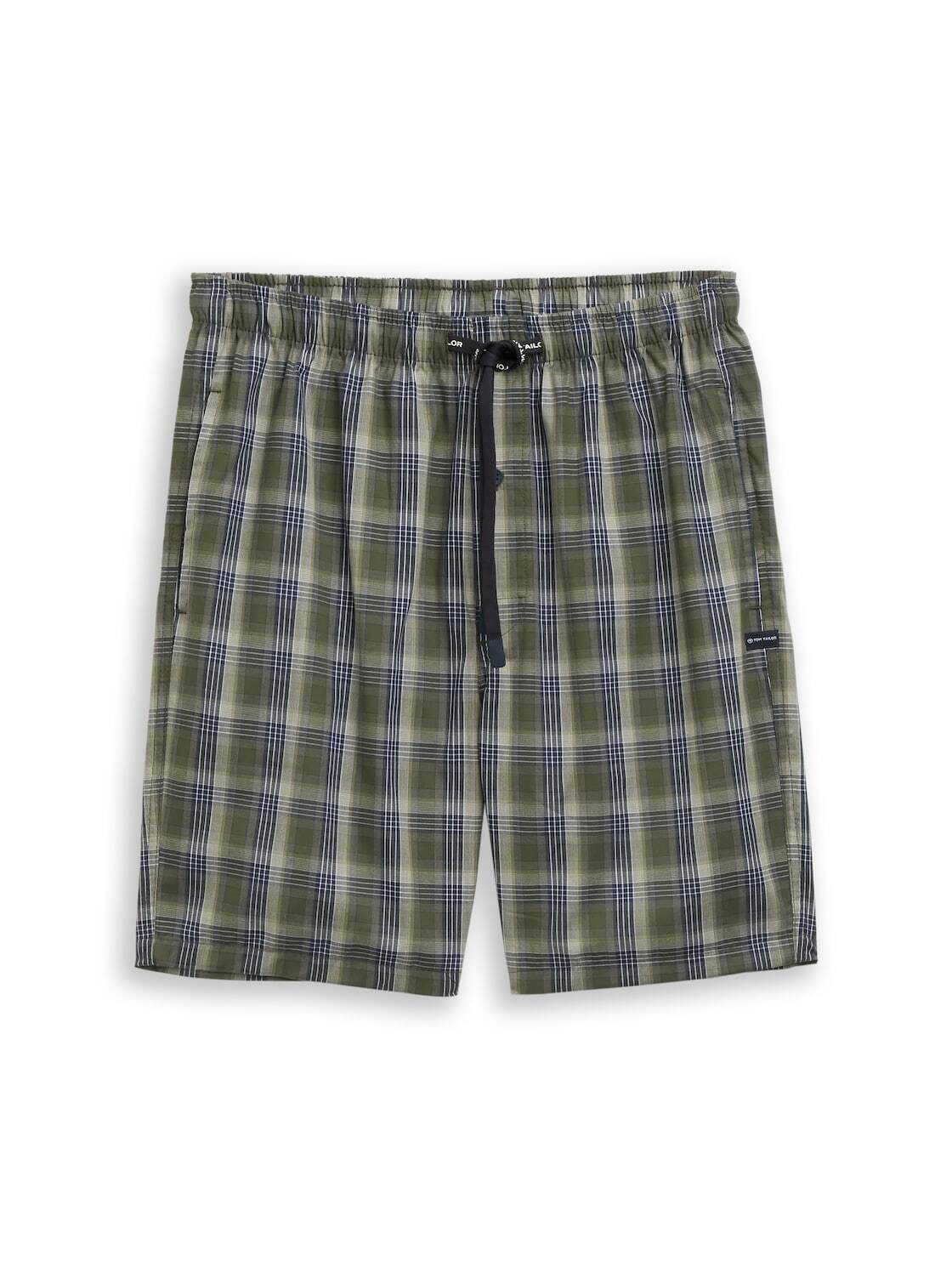 TOM TAILOR Pyjamashorts Unterwäsche Boxershorts mit Karomuster